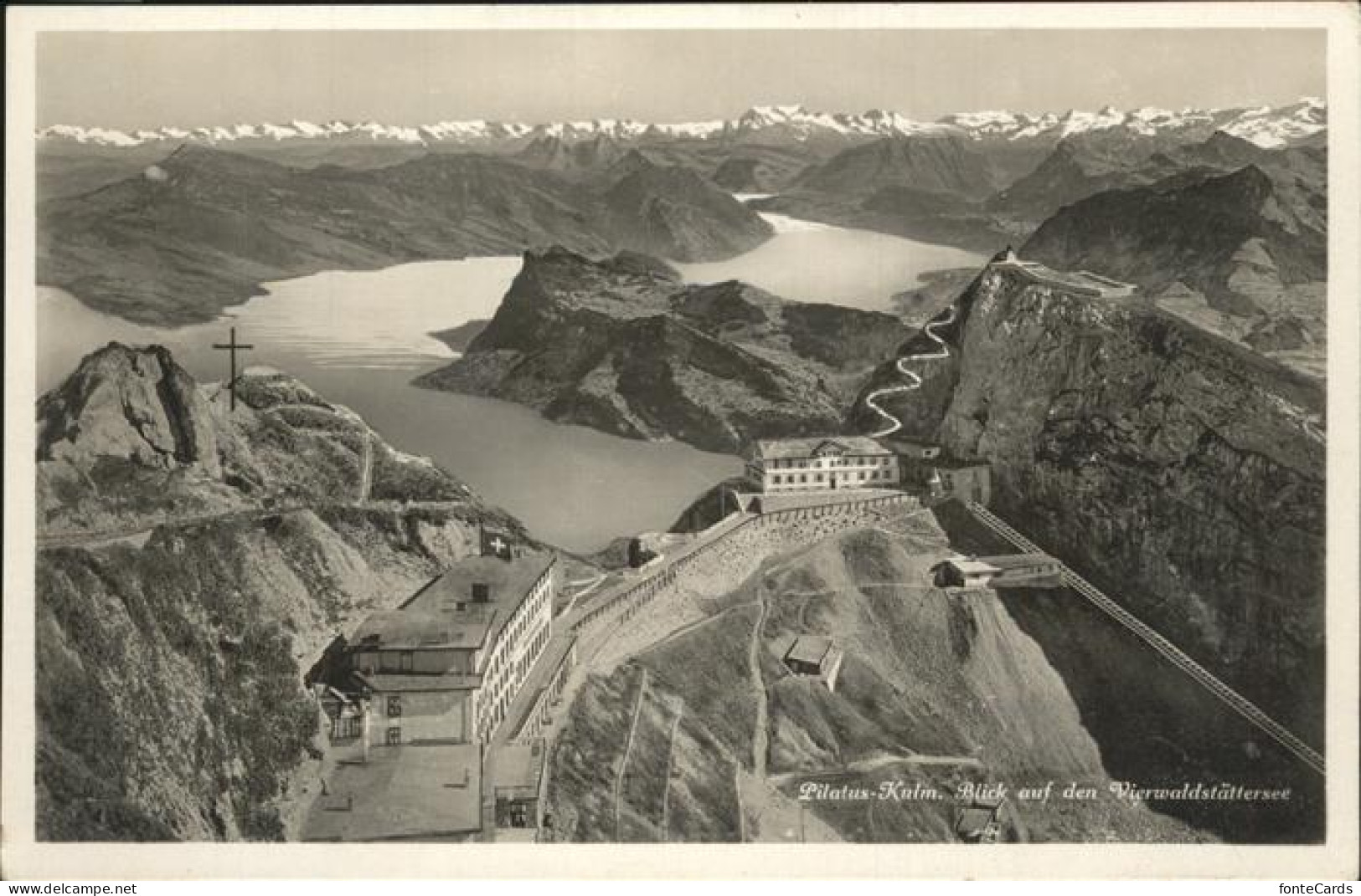 11337122 Pilatus Kulm Blick Auf Den Vierwaldstaetter See Pilatus Kulm - Autres & Non Classés