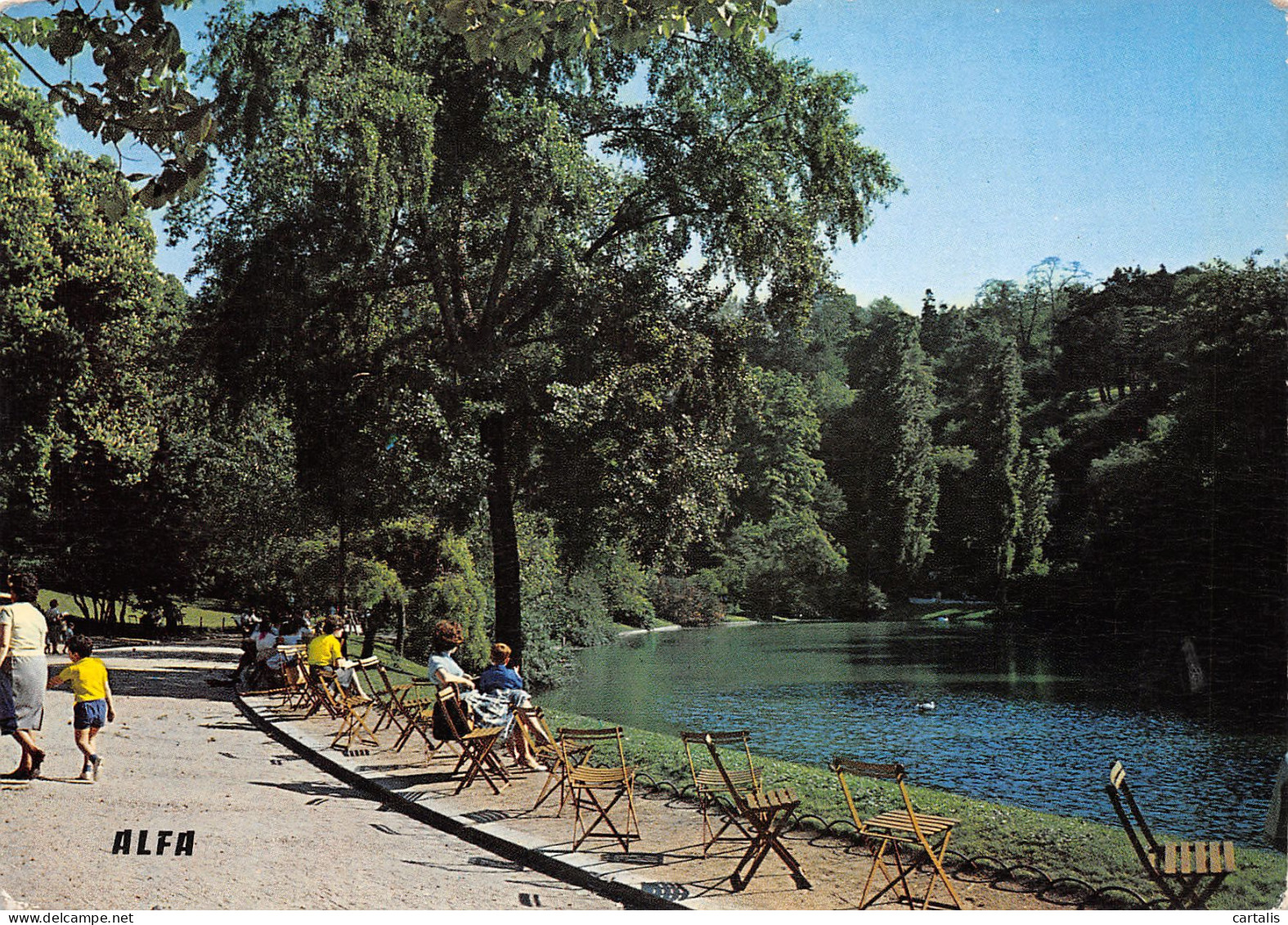 75-PARIS LES BUTTES CHAUMONT-N°3827-D/0085 - Otros & Sin Clasificación