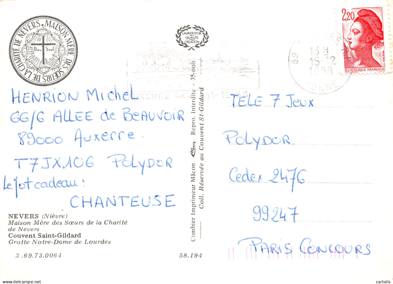 58-NEVERS-N°3828-D/0105 - Nevers