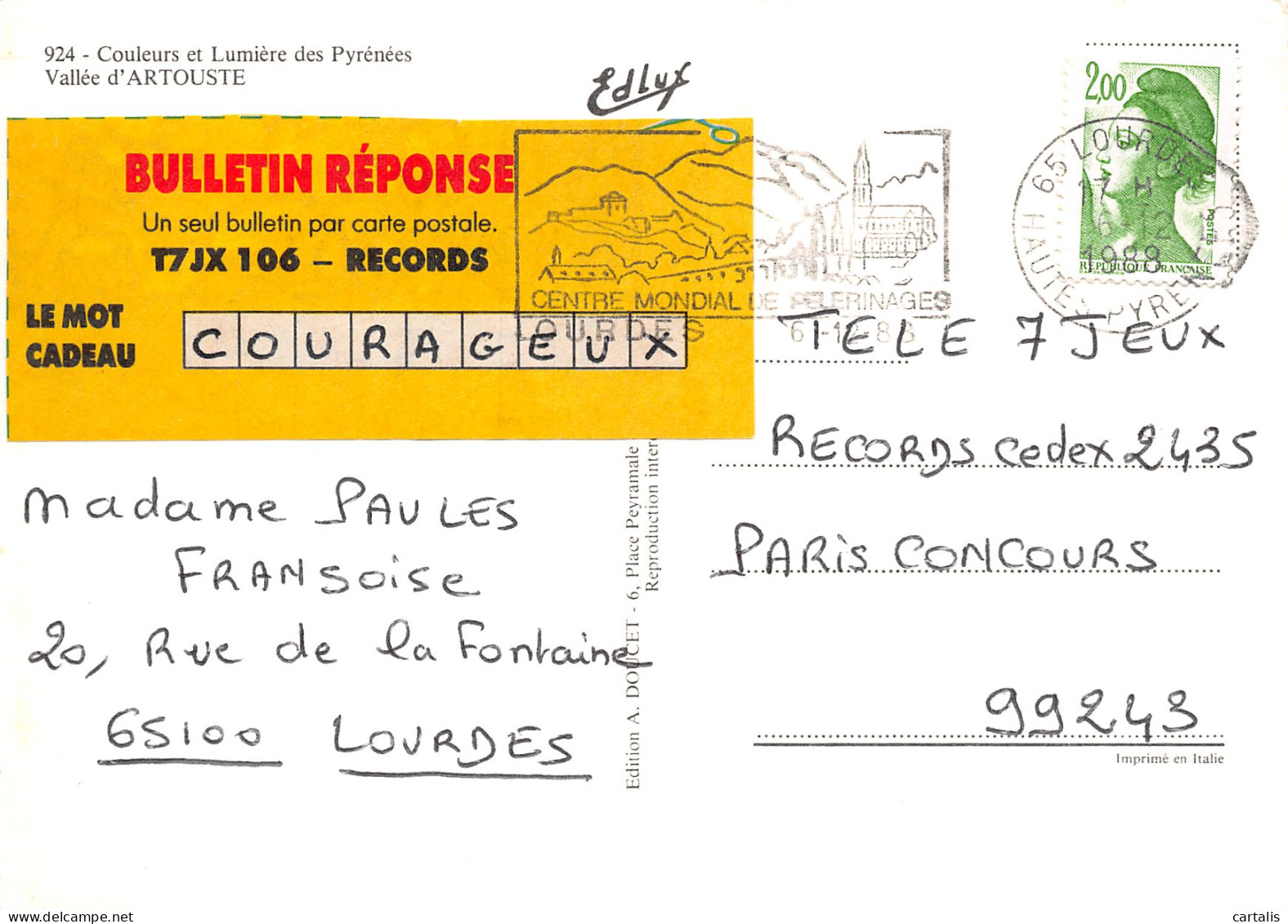 64-VALLEE D ARTOUSTE-N°3828-D/0089 - Other & Unclassified