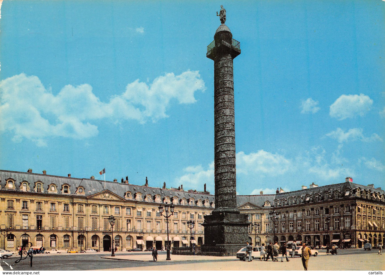 75-PARIS LA PLACE VENDOME-N°3828-D/0059 - Otros & Sin Clasificación