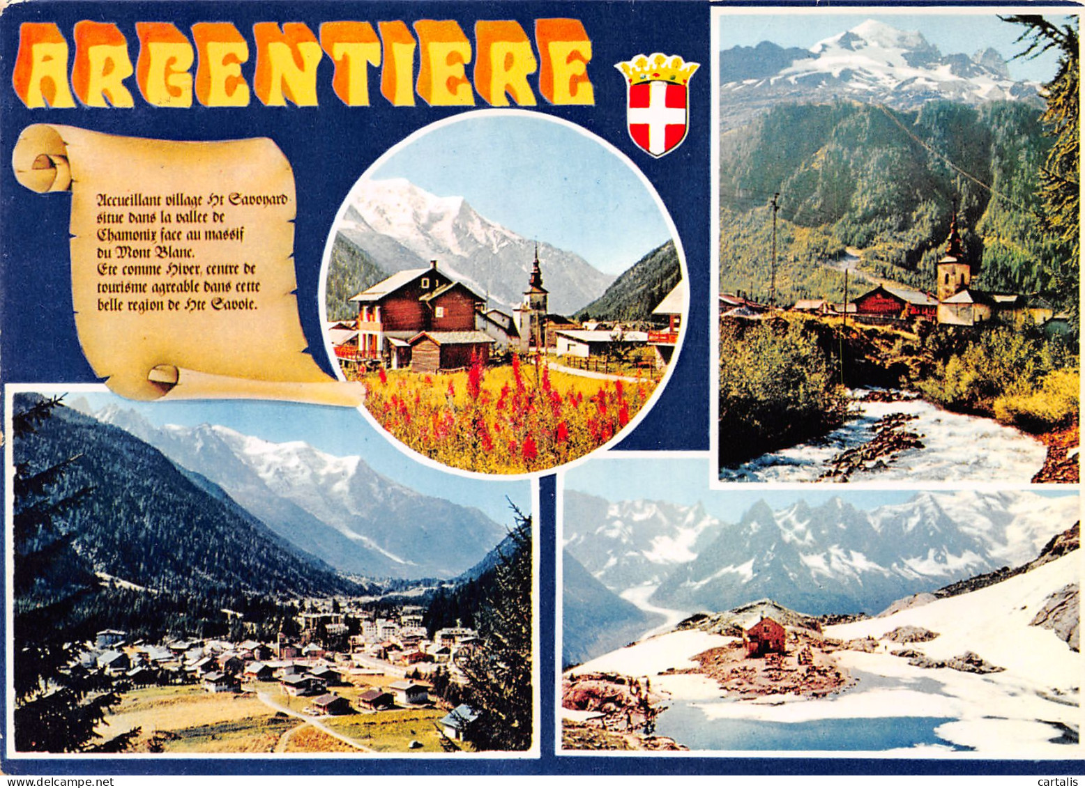 74-ARGENTIERE-N°3828-C/0385 - Other & Unclassified