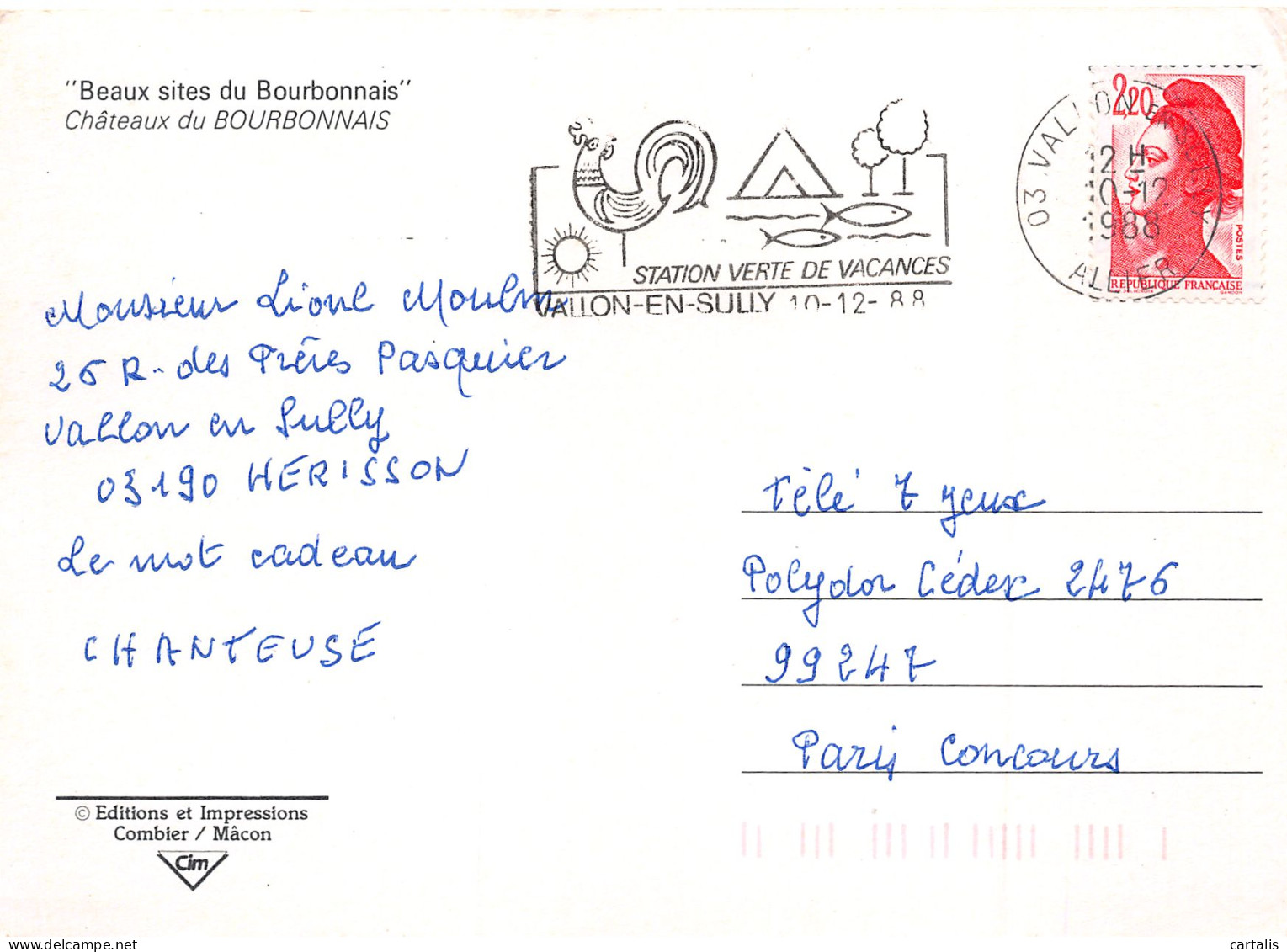 03-LE BOURBONNAIS-N°3828-C/0363 - Other & Unclassified