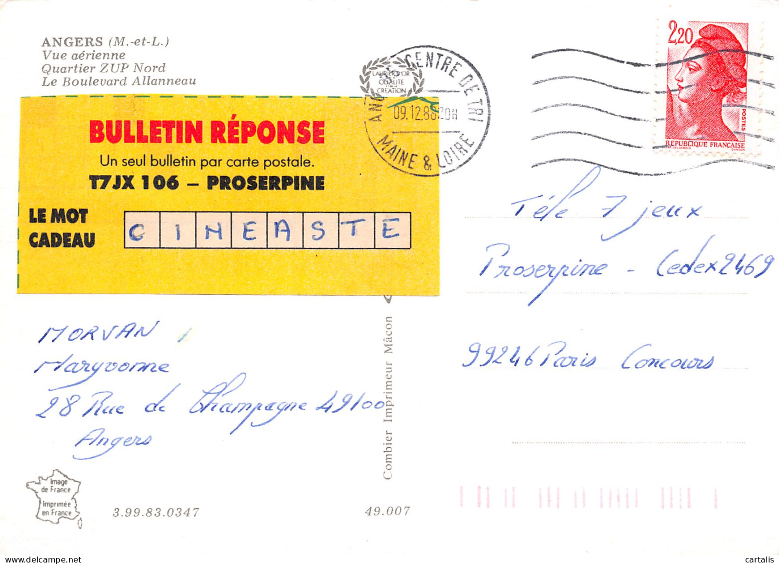 49-ANGERS-N°3828-C/0361 - Angers