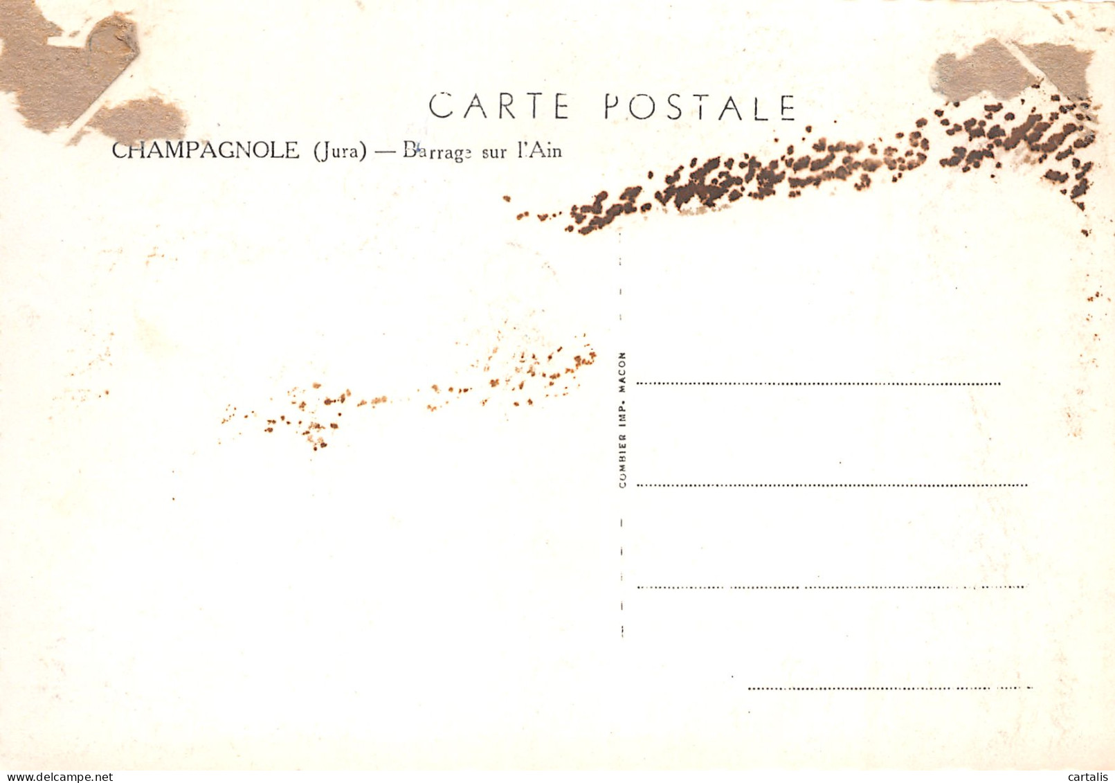 39-CHAMPAGNOLE-N°3828-C/0285 - Champagnole