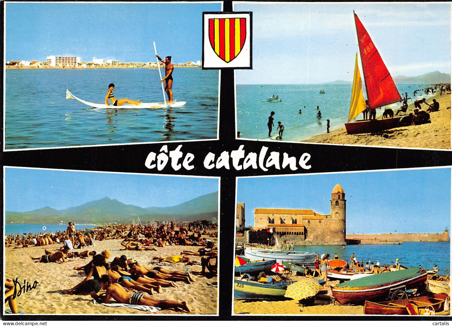 66-LA COTE CATALANE-N°3828-C/0247 - Other & Unclassified