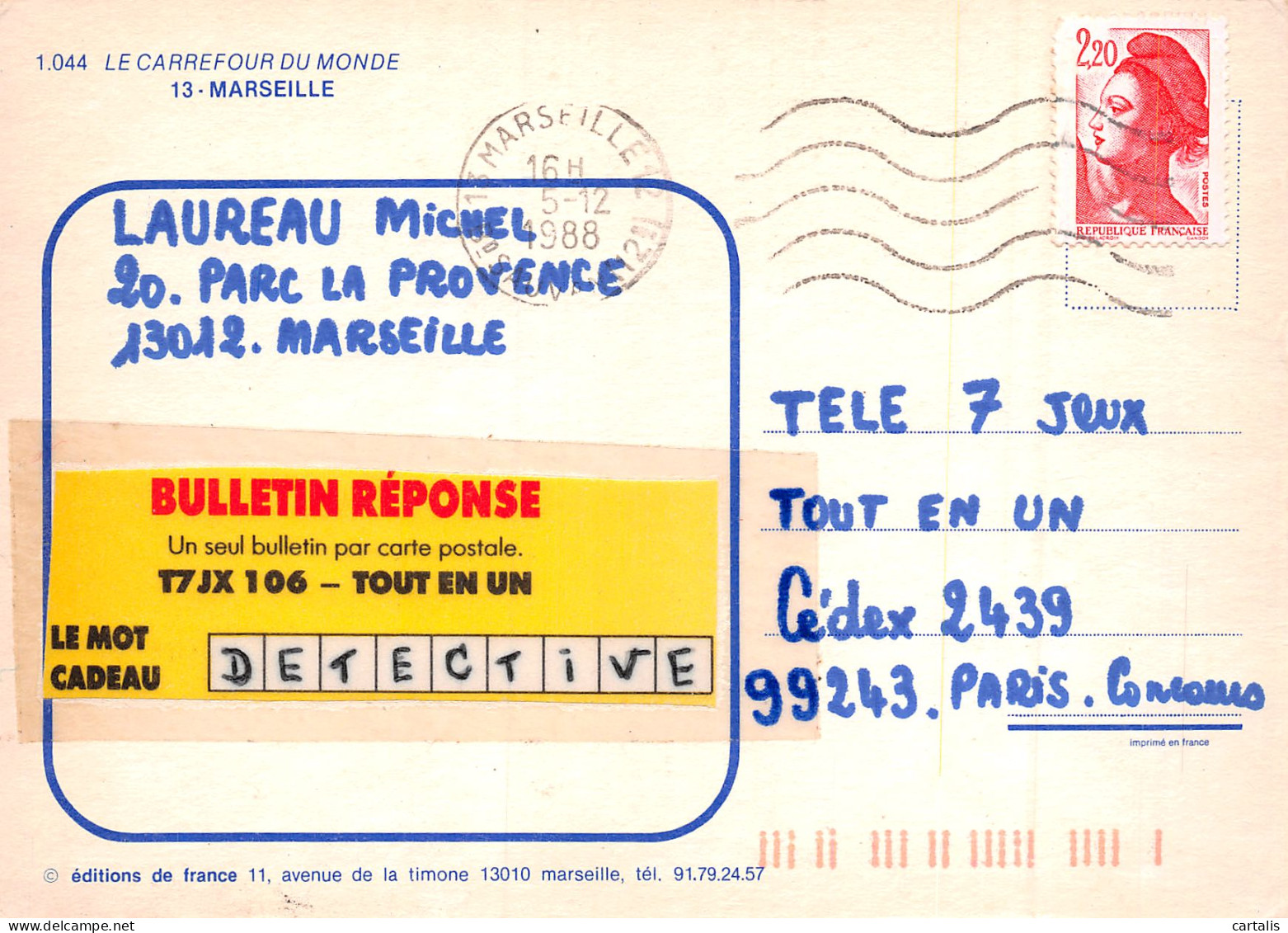 13-MARSEILLE-N°3828-C/0191 - Unclassified