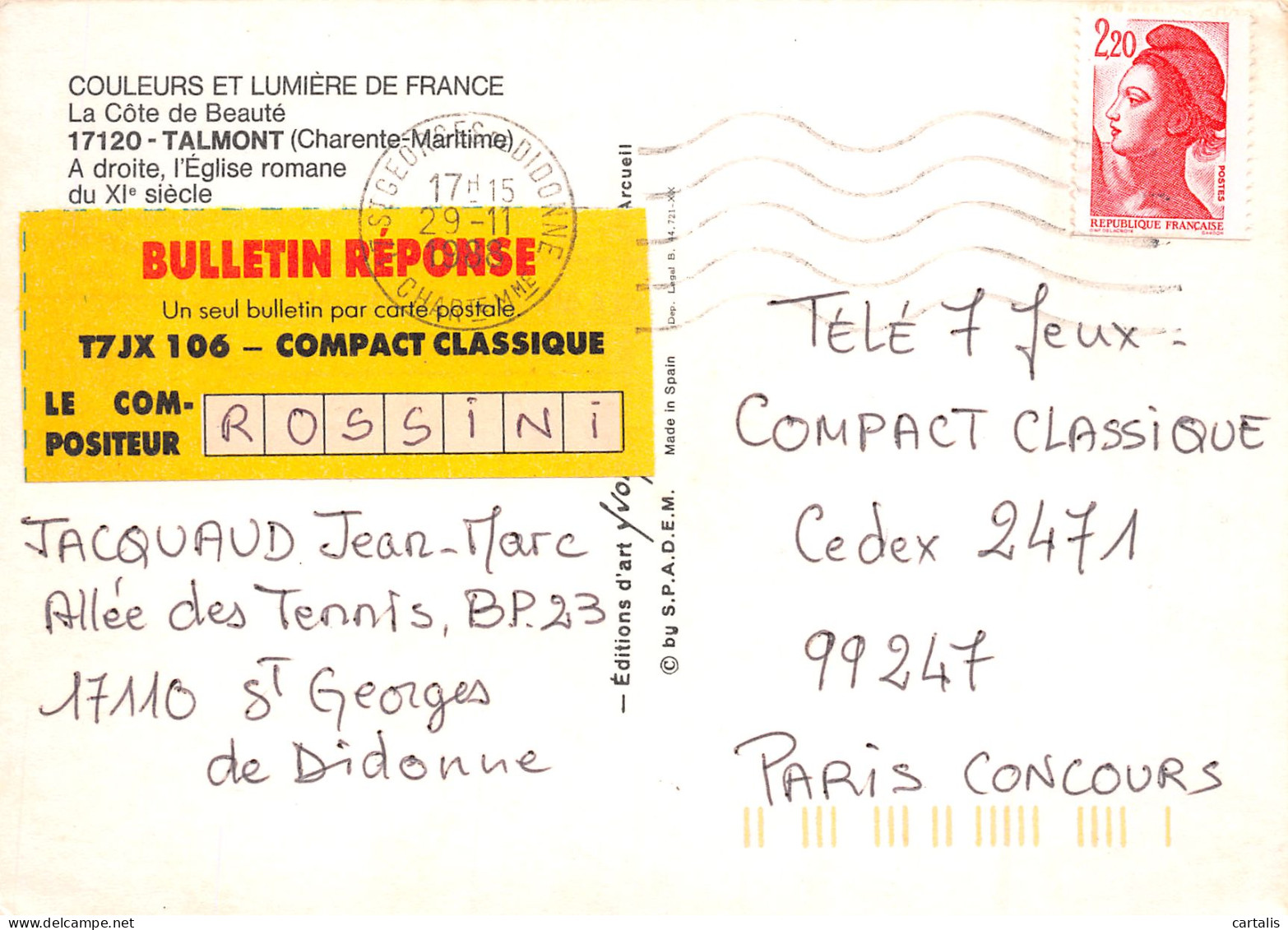 74-TALMONT-N°3828-B/0309 - Altri & Non Classificati