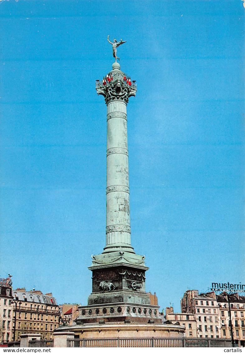 75-PARIS PLACE DE LA BASTILLE-N°3828-B/0243 - Otros & Sin Clasificación