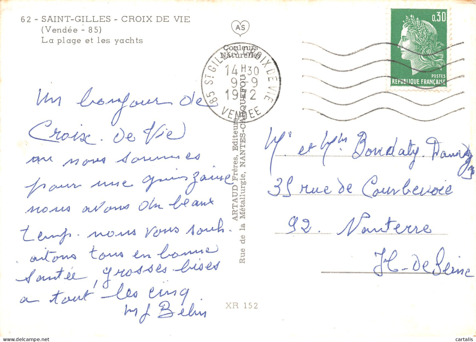 85-SAINT GILLES CROIX DE VIE-N°3828-B/0121 - Saint Gilles Croix De Vie