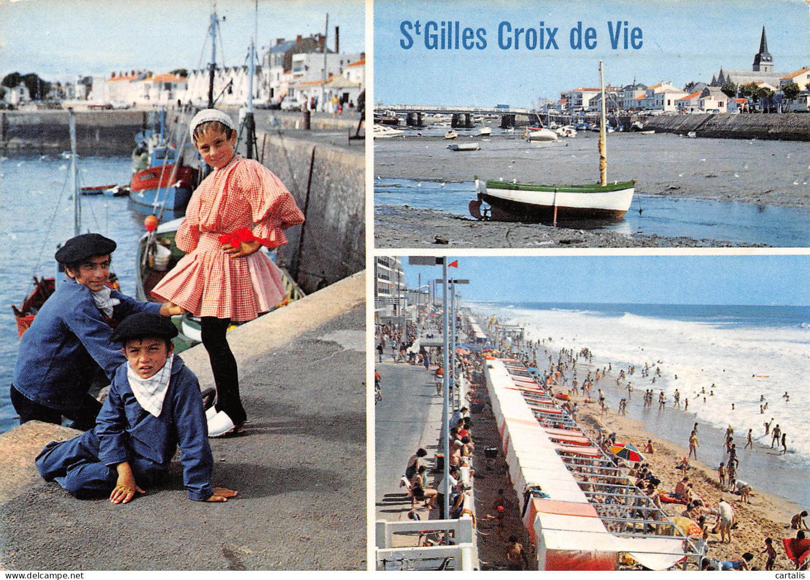 85-SAINT GILLES CROIX DE VIE-N°3828-B/0115 - Saint Gilles Croix De Vie