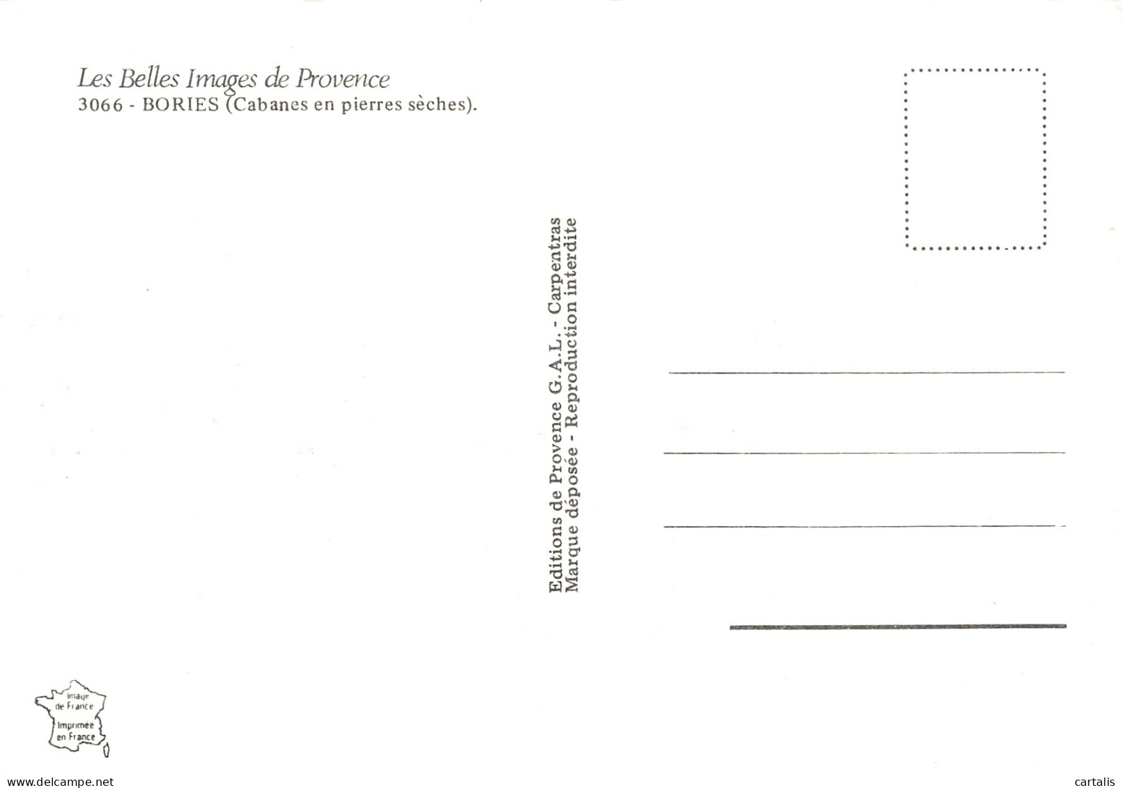 84-BORIES-N°3828-B/0063 - Other & Unclassified