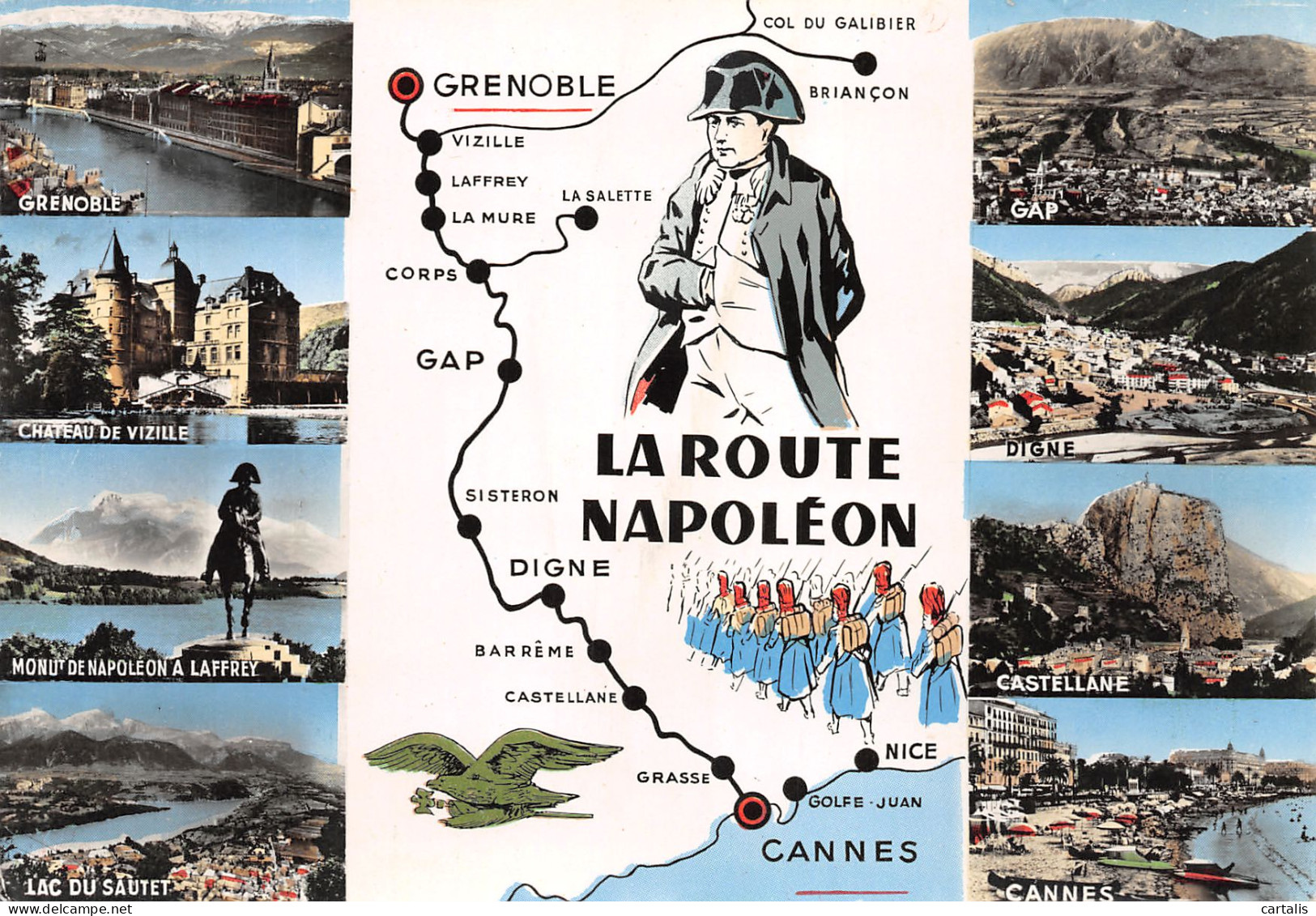 04-LA ROUTE NAPOLEON-N°3828-A/0381 - Autres & Non Classés