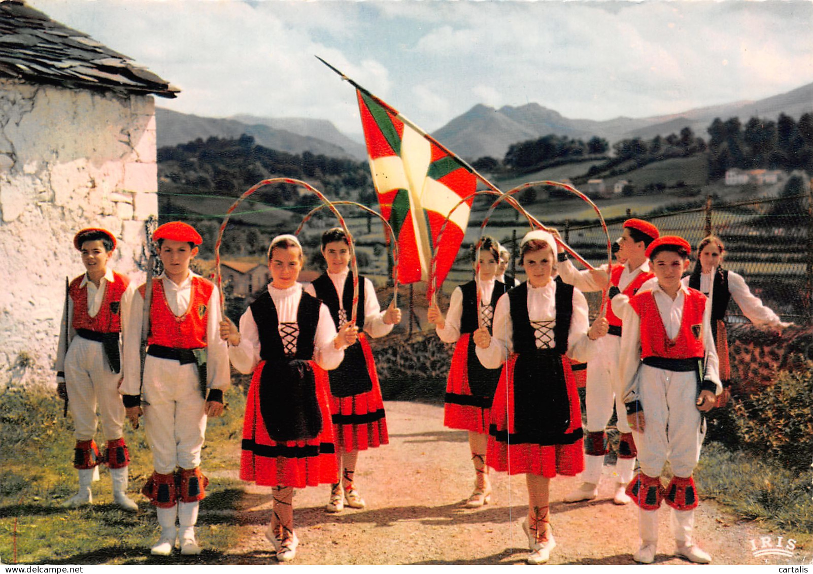 64-PAYS BASQUE FOLKLORE-N°3828-A/0351 - Andere & Zonder Classificatie