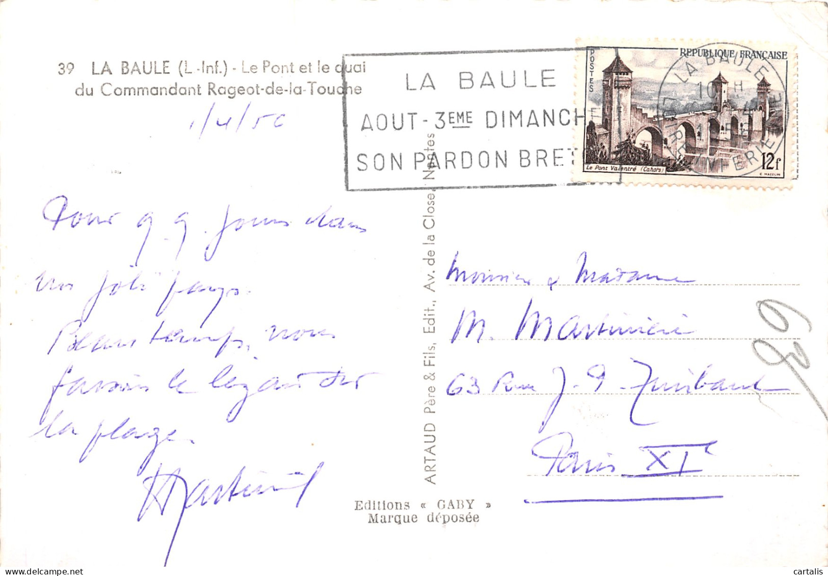 44-LA BAULE-N°3828-A/0287 - La Baule-Escoublac