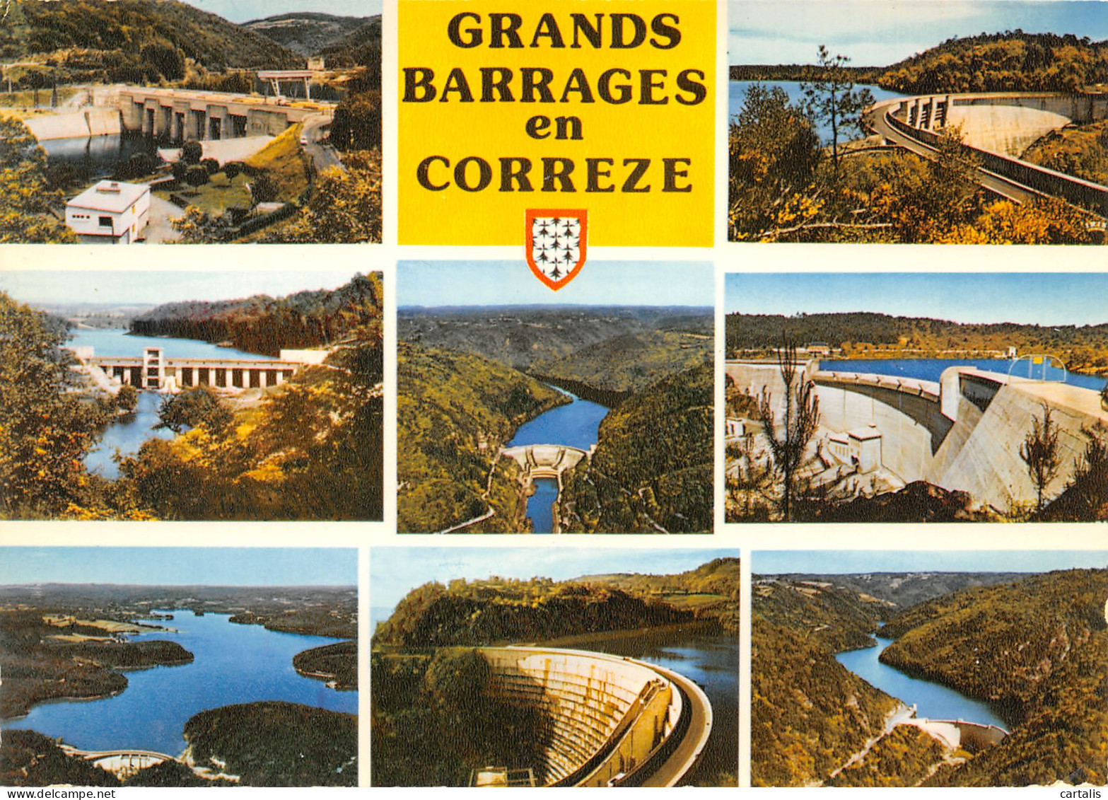 19-CORREZE BARRAGES-N°3829-A/0169 - Other & Unclassified