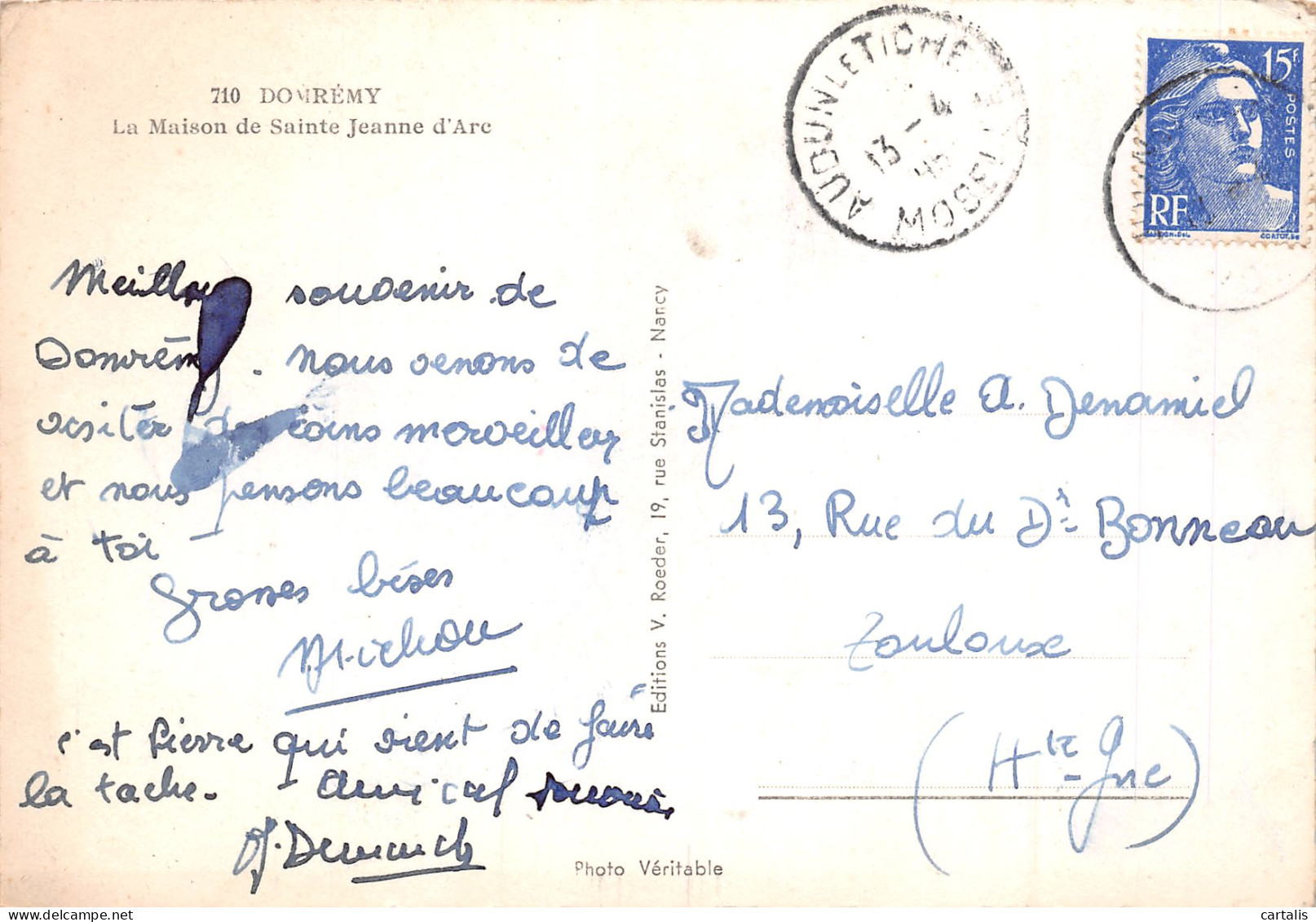 88-DOMREMY-N°3829-A/0093 - Domremy La Pucelle