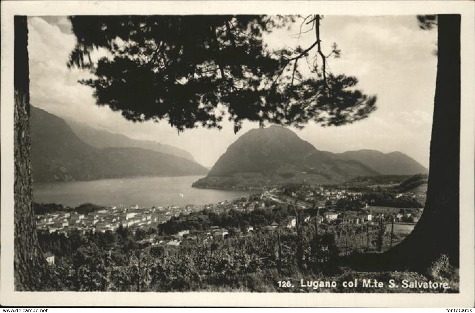 11337087 Lugano TI Col Mte S Salvatore Lugano - Sonstige & Ohne Zuordnung