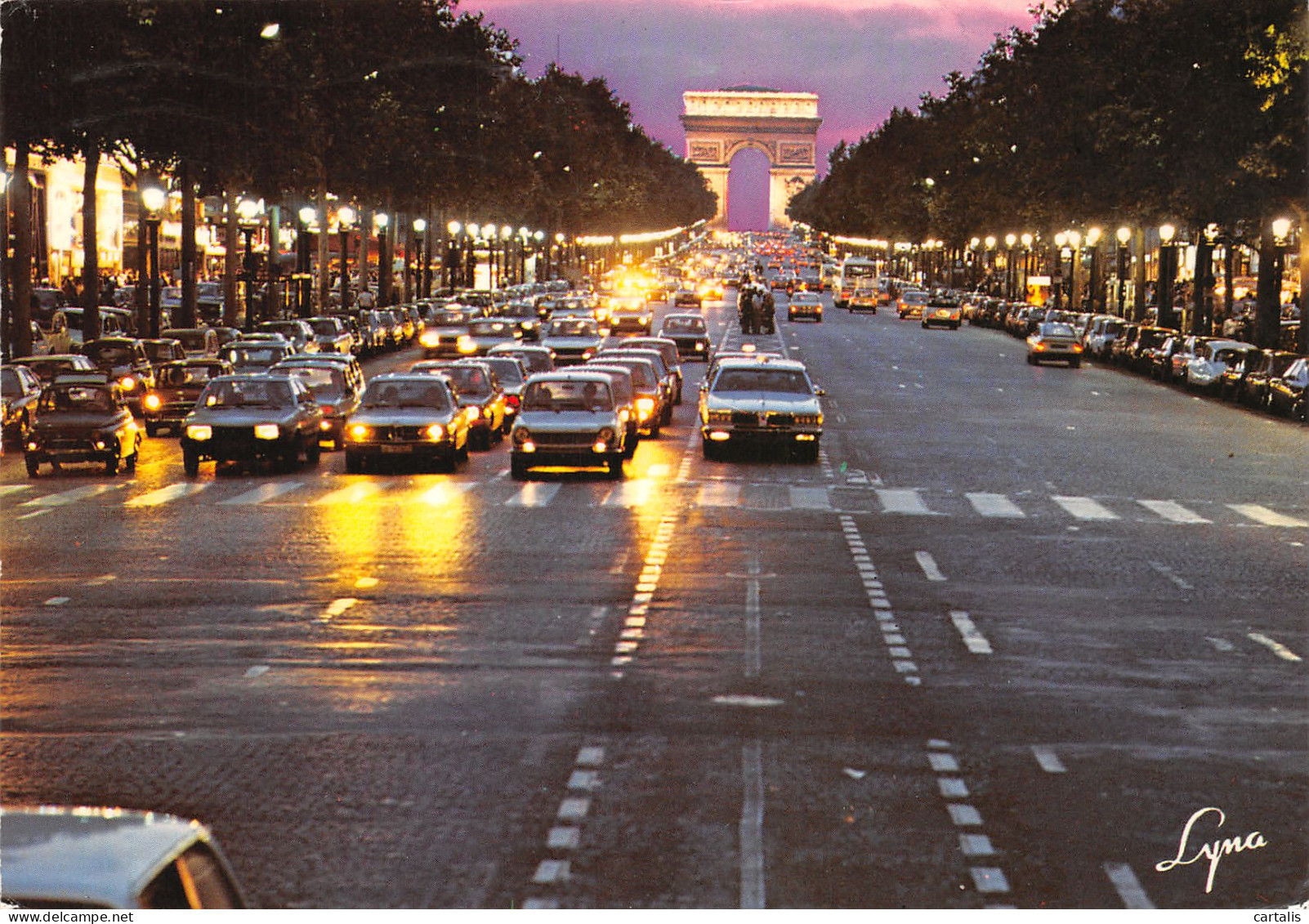 75-PARIS AVENUE DES CHAMPS ELYSEES-N°3829-A/0017 - Otros & Sin Clasificación