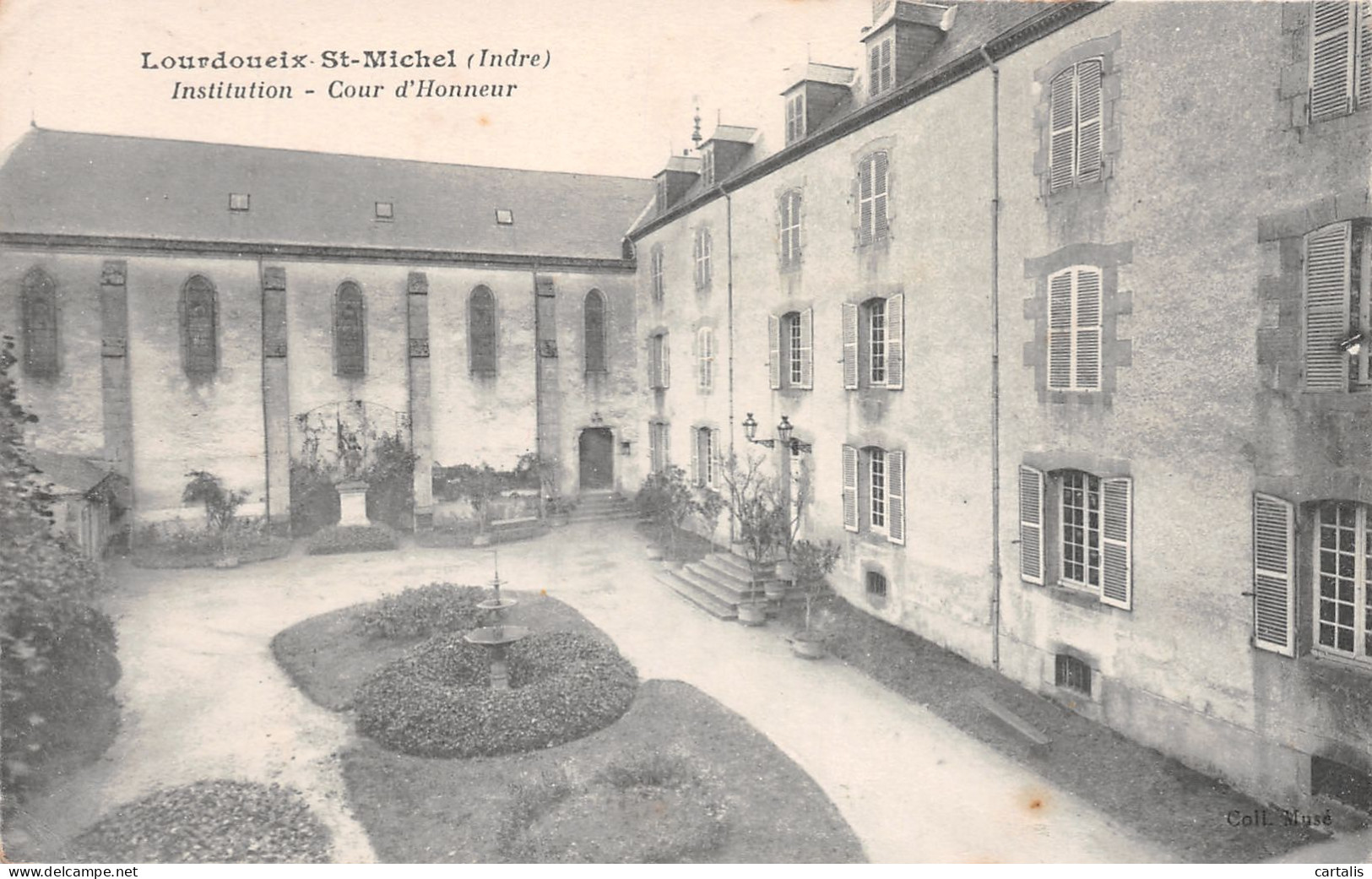 36-LOURDOUEIX SAINT MICHEL-N°3828-E/0389 - Andere & Zonder Classificatie