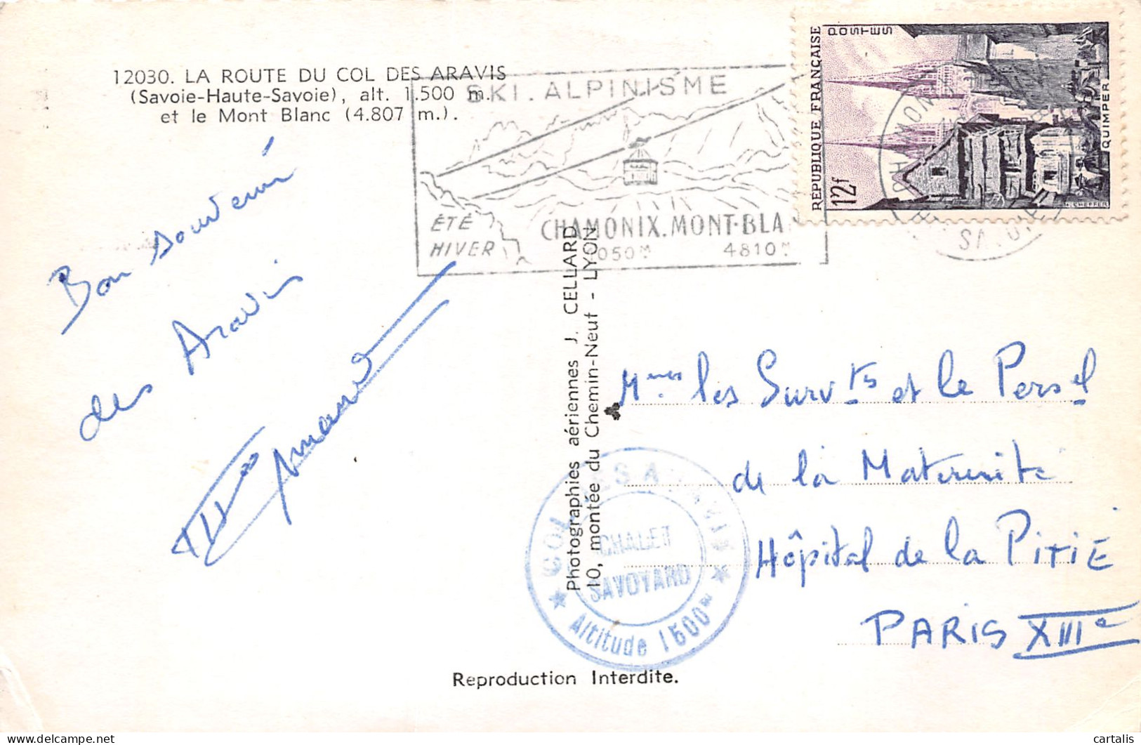 74-COL DES ARAVIS-N°3828-E/0365 - Altri & Non Classificati