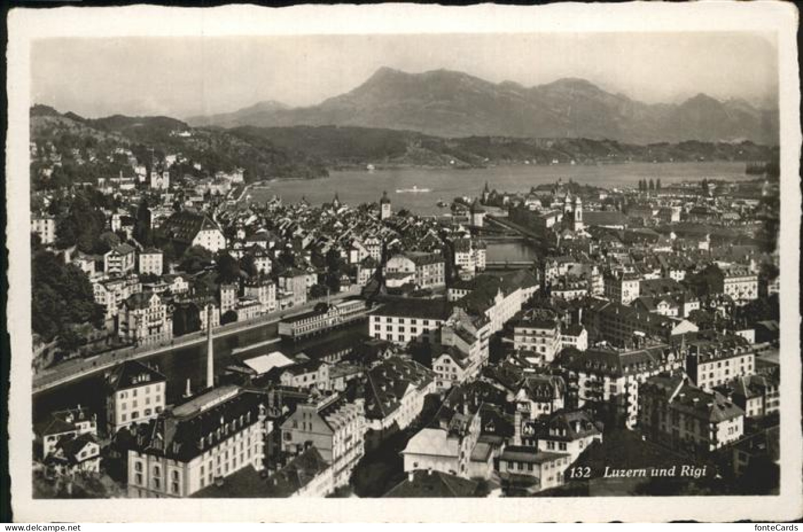 11337080 Luzern LU Und Rigi Panorama Luzern - Altri & Non Classificati