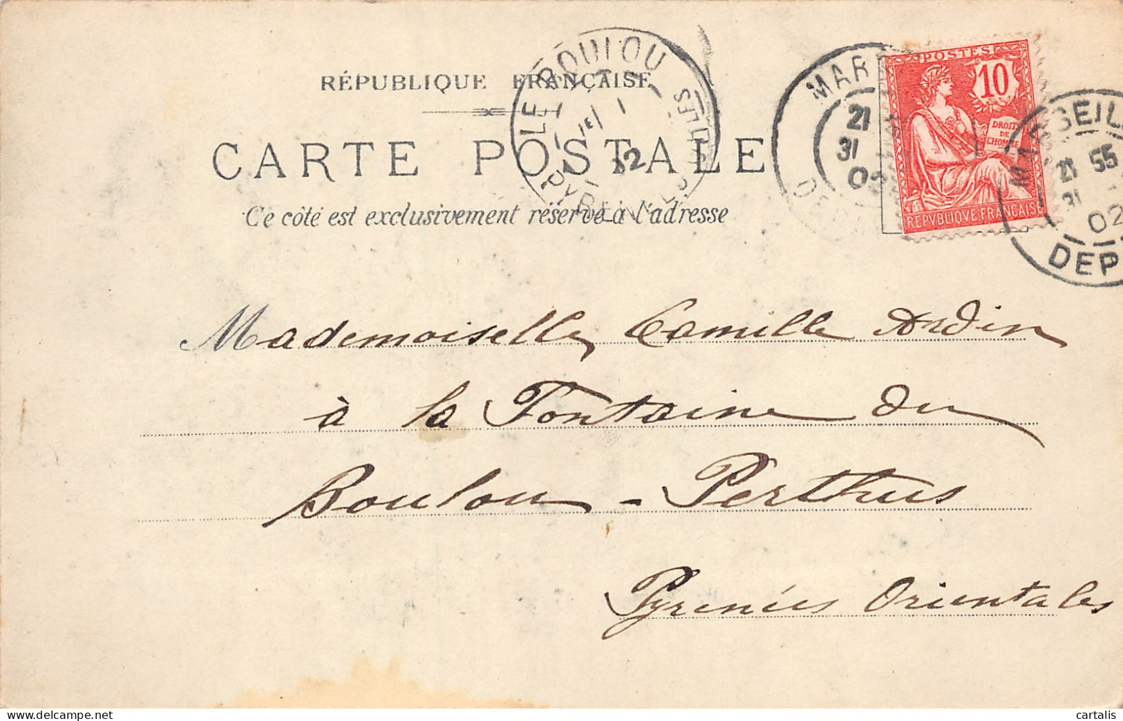 13-MARSEILLE-N°3828-E/0181 - Unclassified