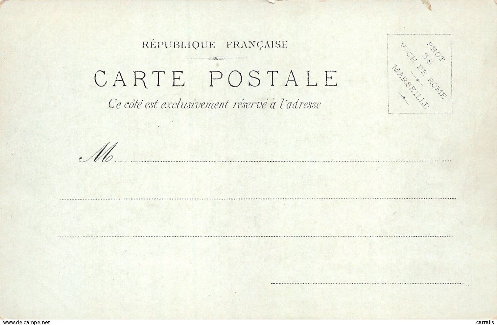 13-MARSEILLE-N°3828-E/0141 - Sin Clasificación