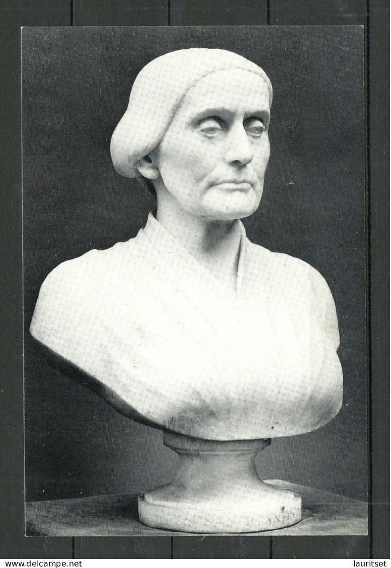 1981 Susan B. Anthony Marble Bust, Printed In USA, Unused - Donne Celebri