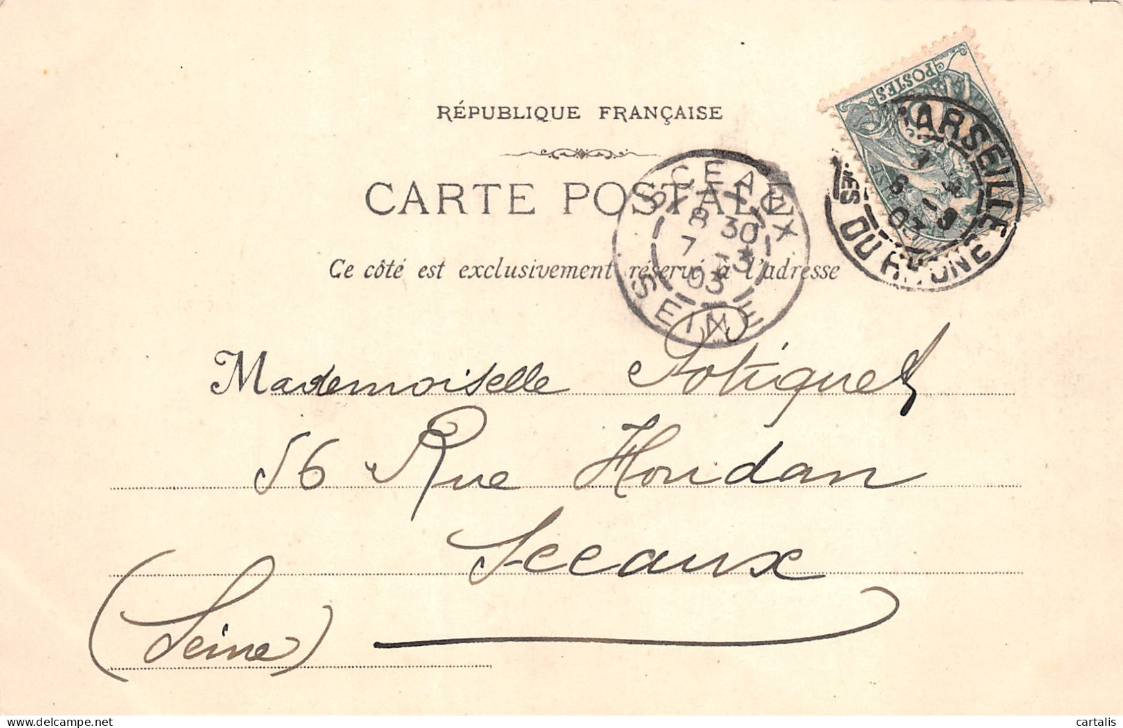 13-MARSEILLE-N°3828-E/0107 - Sin Clasificación