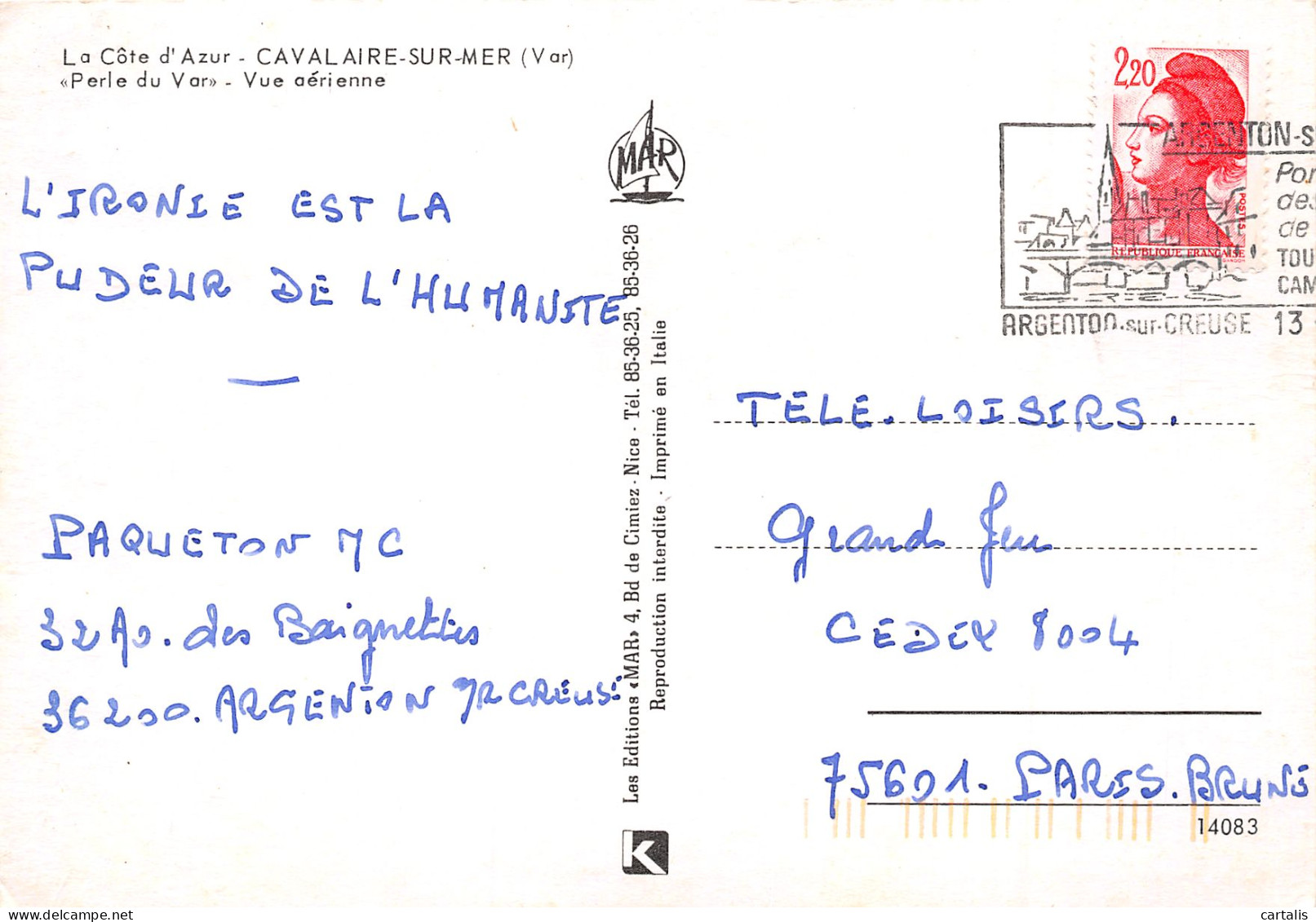 83-CAVALAIRE SUR MER-N°3828-D/0333 - Cavalaire-sur-Mer