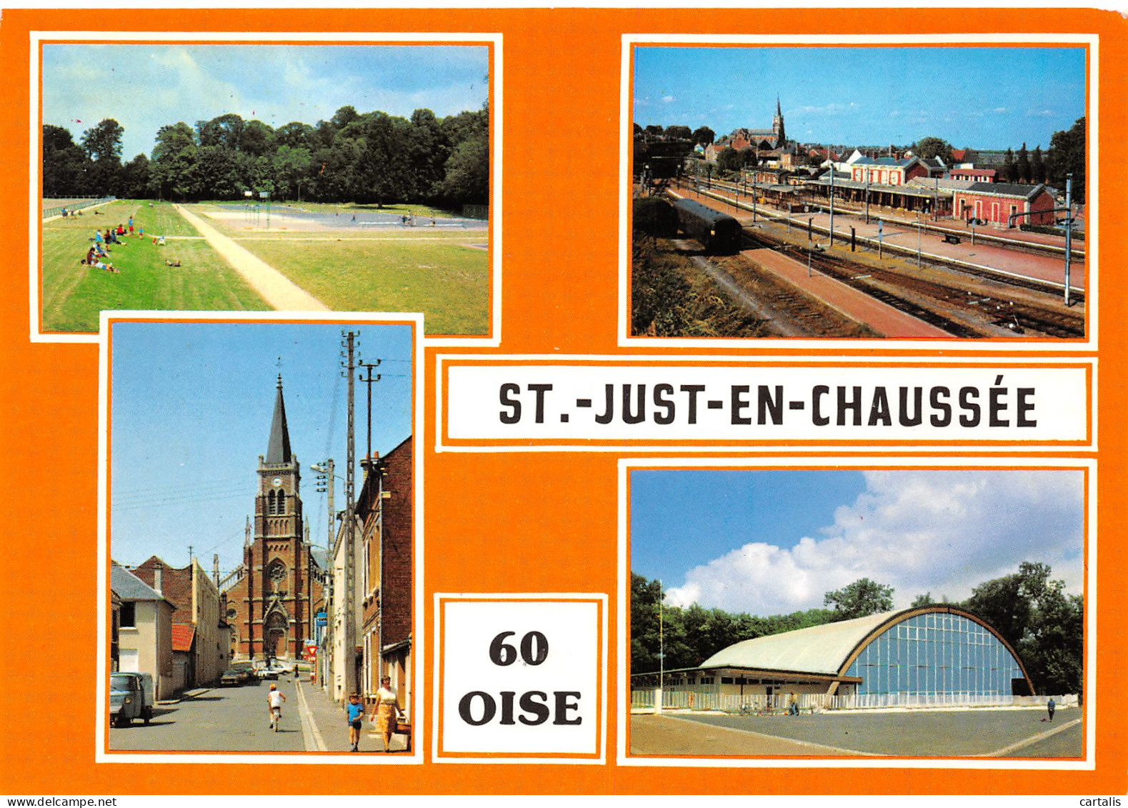 60-SAINT JUST EN CHAUSSEE-N°3828-D/0295 - Saint Just En Chaussee