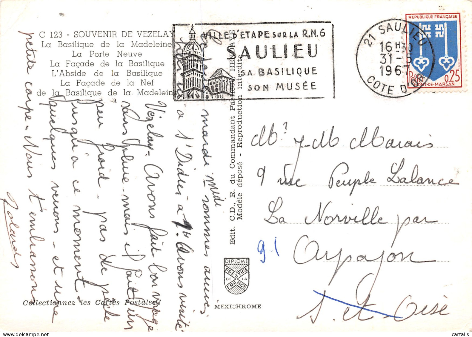 89-VEZELAY-N°3828-D/0195 - Vezelay