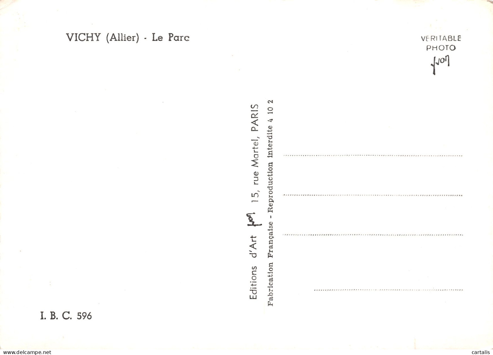 03-VICHY-N°3828-D/0181 - Vichy