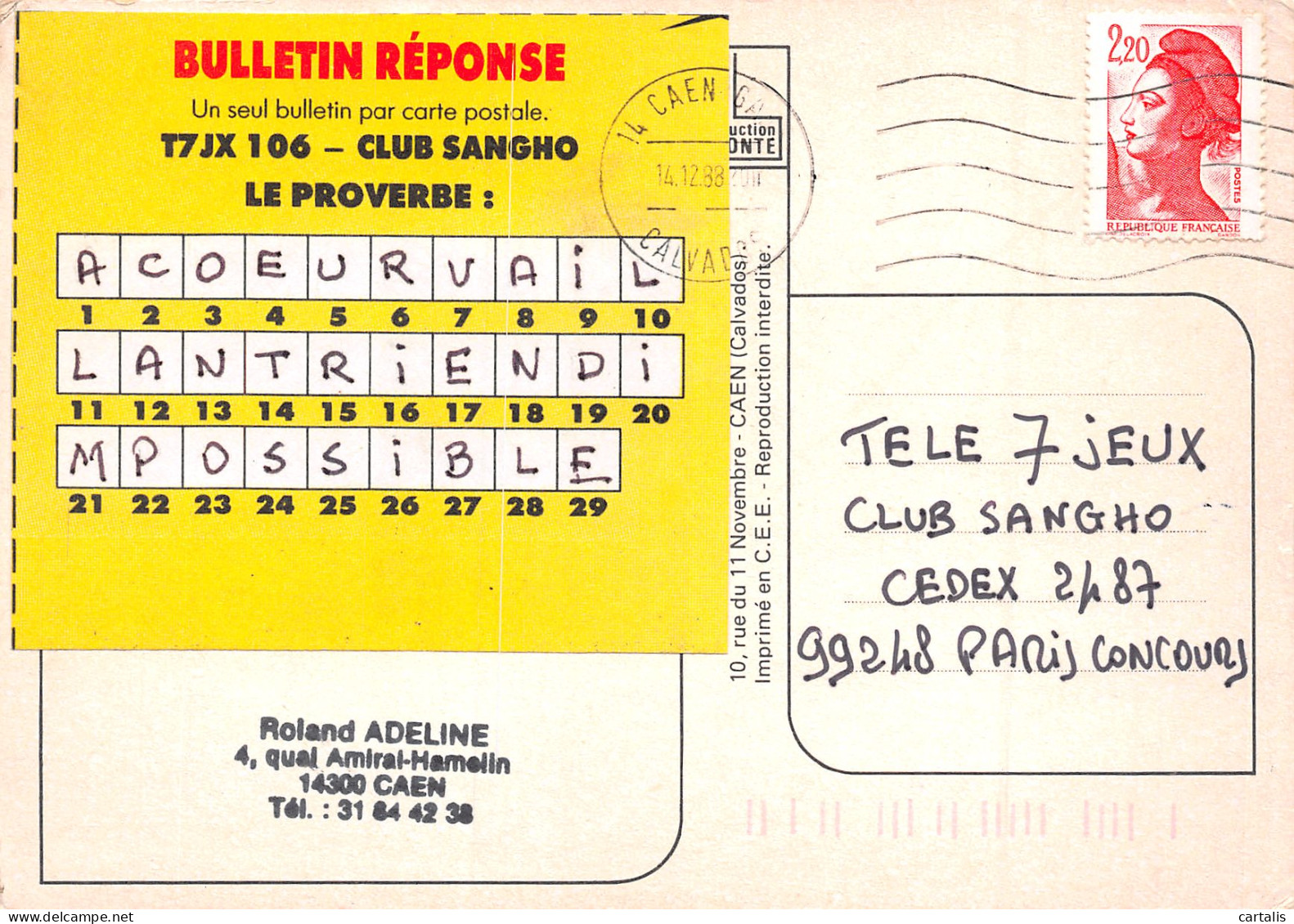 14-CAEN-N°3828-D/0163 - Caen