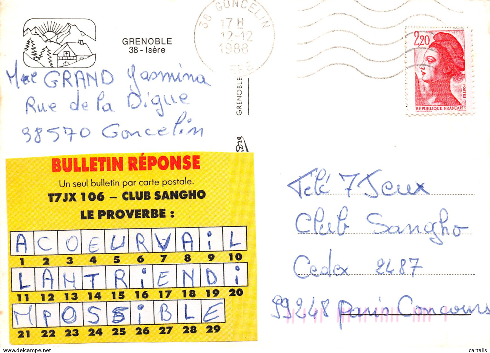 38-GRENOBLE-N°3829-D/0099 - Grenoble