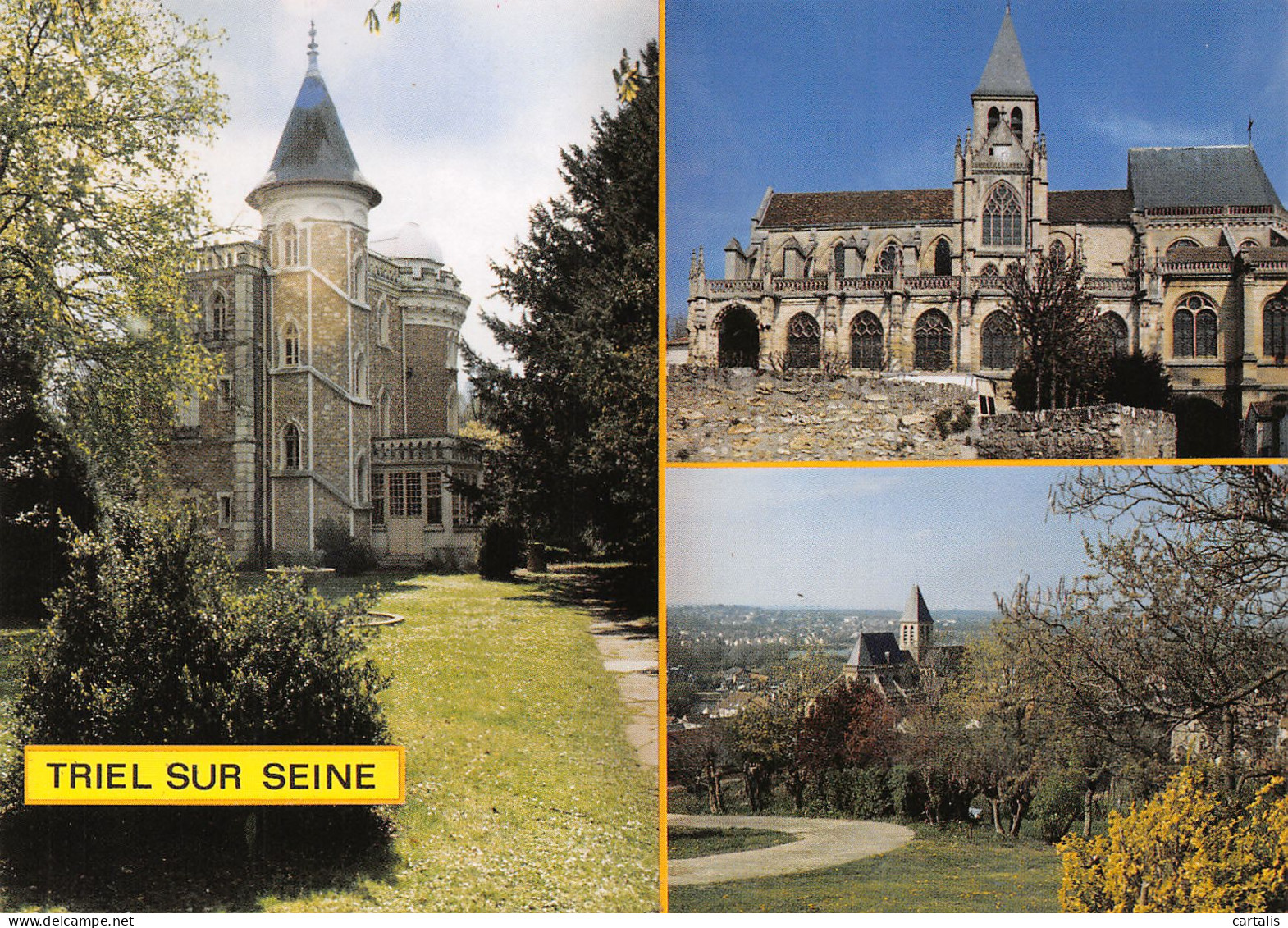 78-TRIEL SUR SEINE-N°3829-C/0395 - Triel Sur Seine