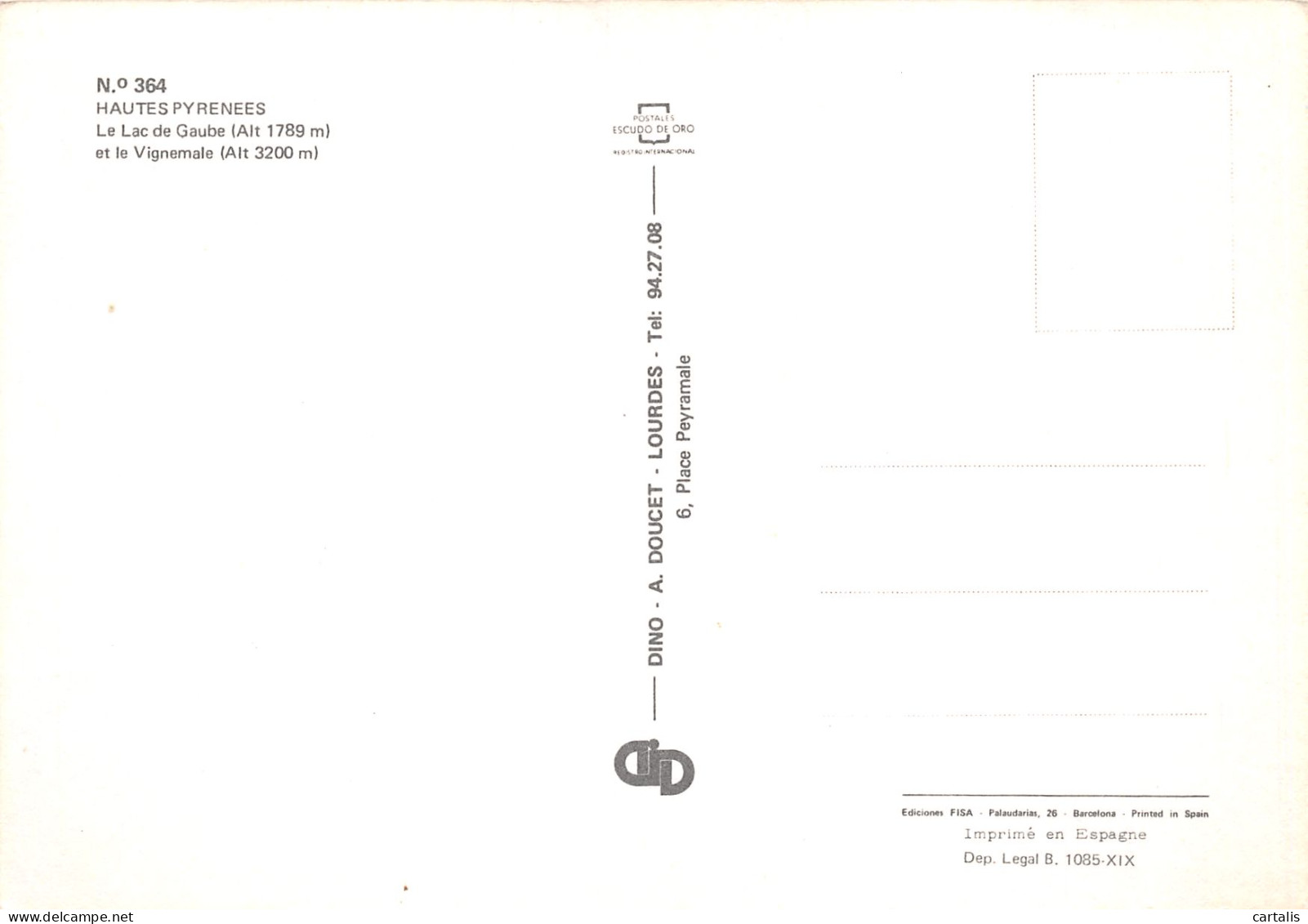 65-GAUBE-N°3829-C/0383 - Otros & Sin Clasificación