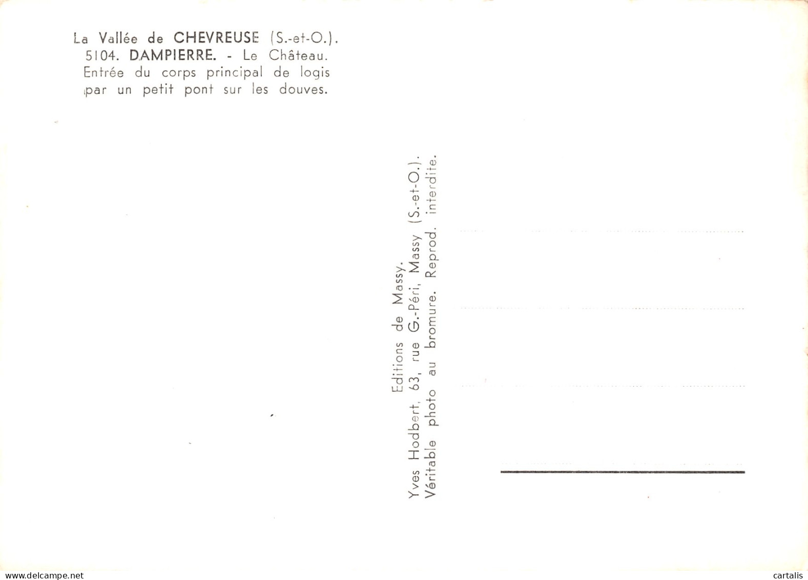 78-DAMPIERRE-N°3829-C/0351 - Dampierre En Yvelines