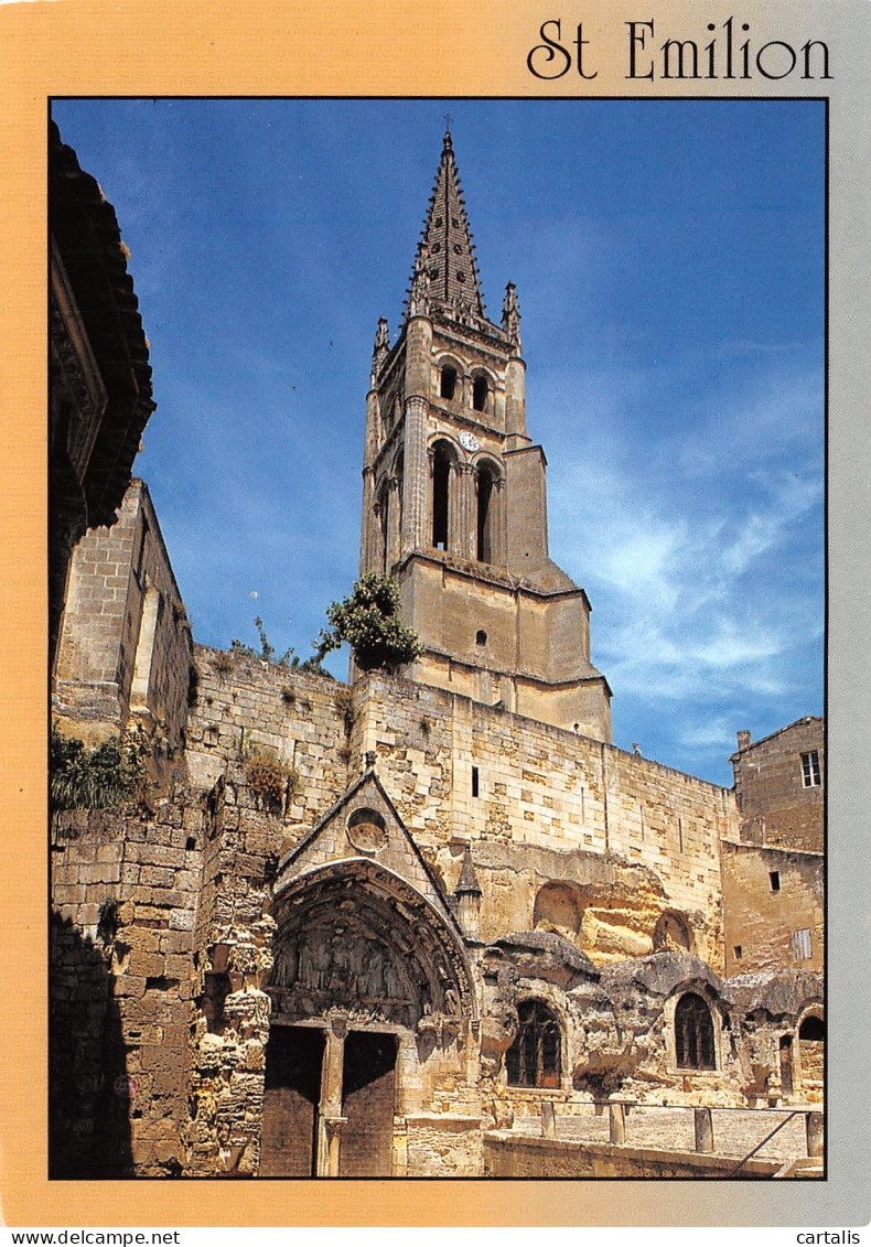 33-SAINT EMILION-N°3829-C/0313 - Saint-Emilion