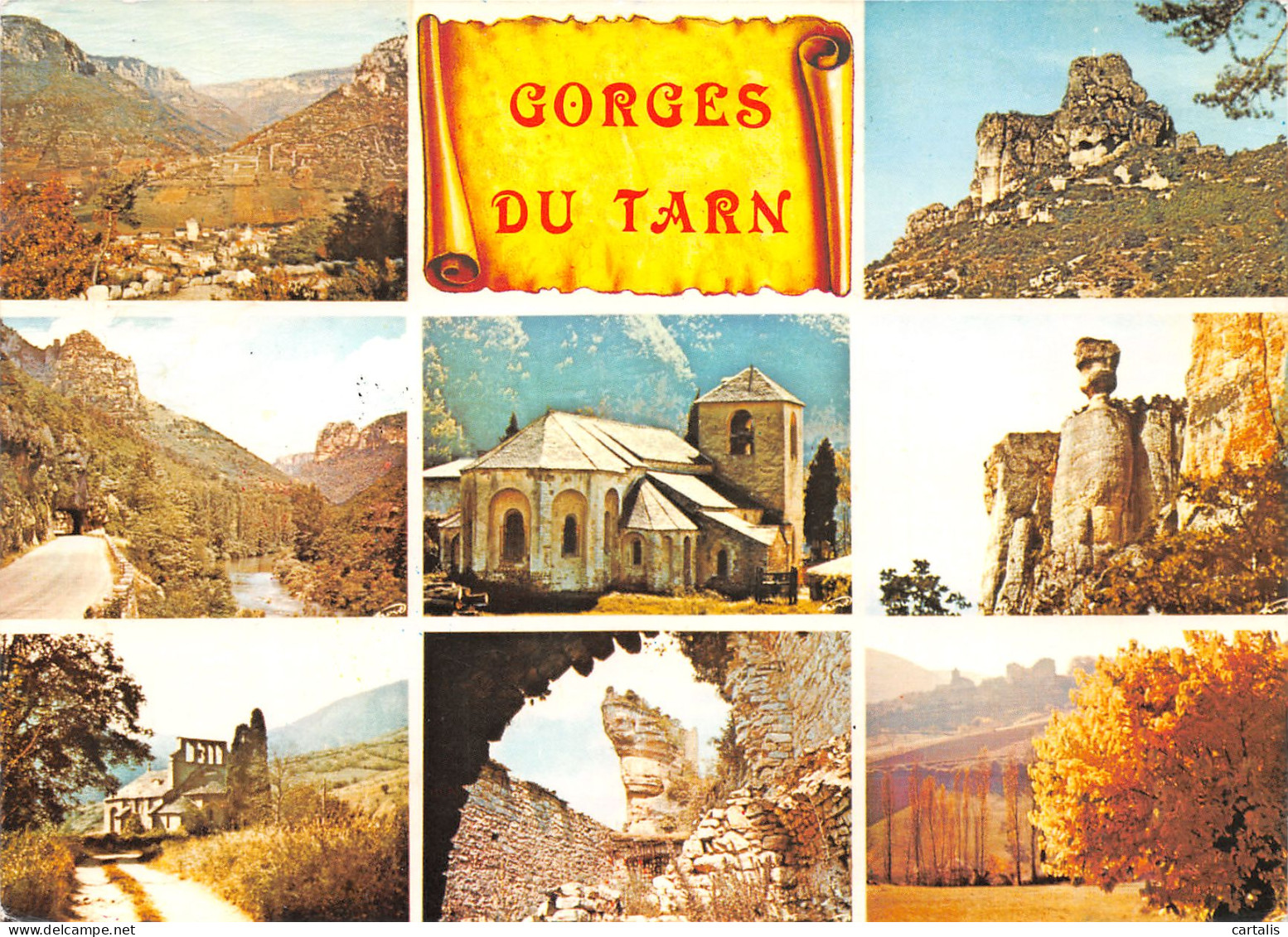 48-GORGES DU TARN-N°3829-C/0307 - Gorges Du Tarn