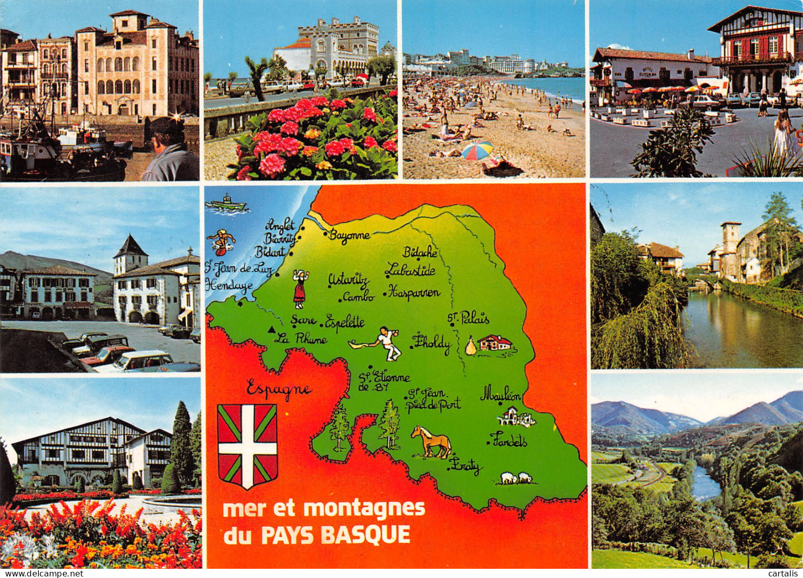 64-PAYS BASQUE MULTI VUES-N°3829-C/0297 - Altri & Non Classificati