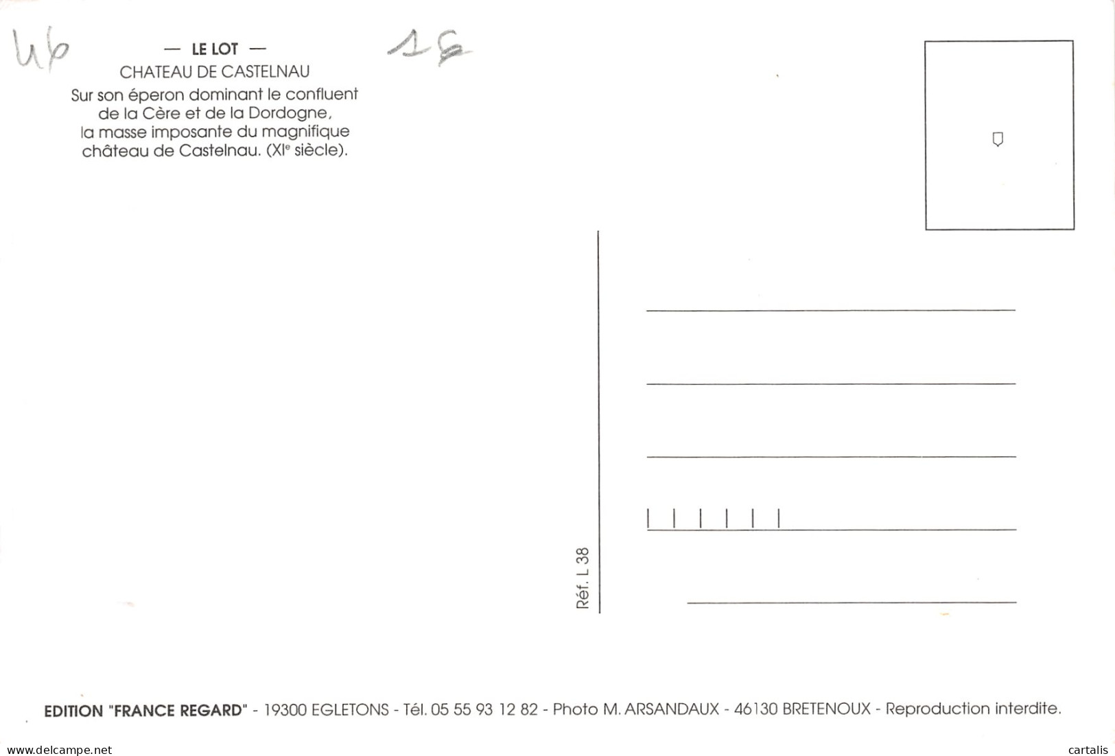 46-CASTELNAU-N°3829-C/0107 - Altri & Non Classificati