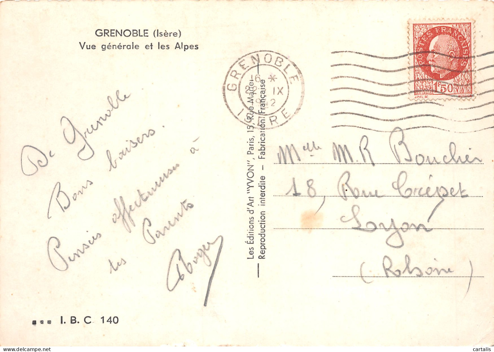 38-GRENOBLE-N°3829-B/0361 - Grenoble