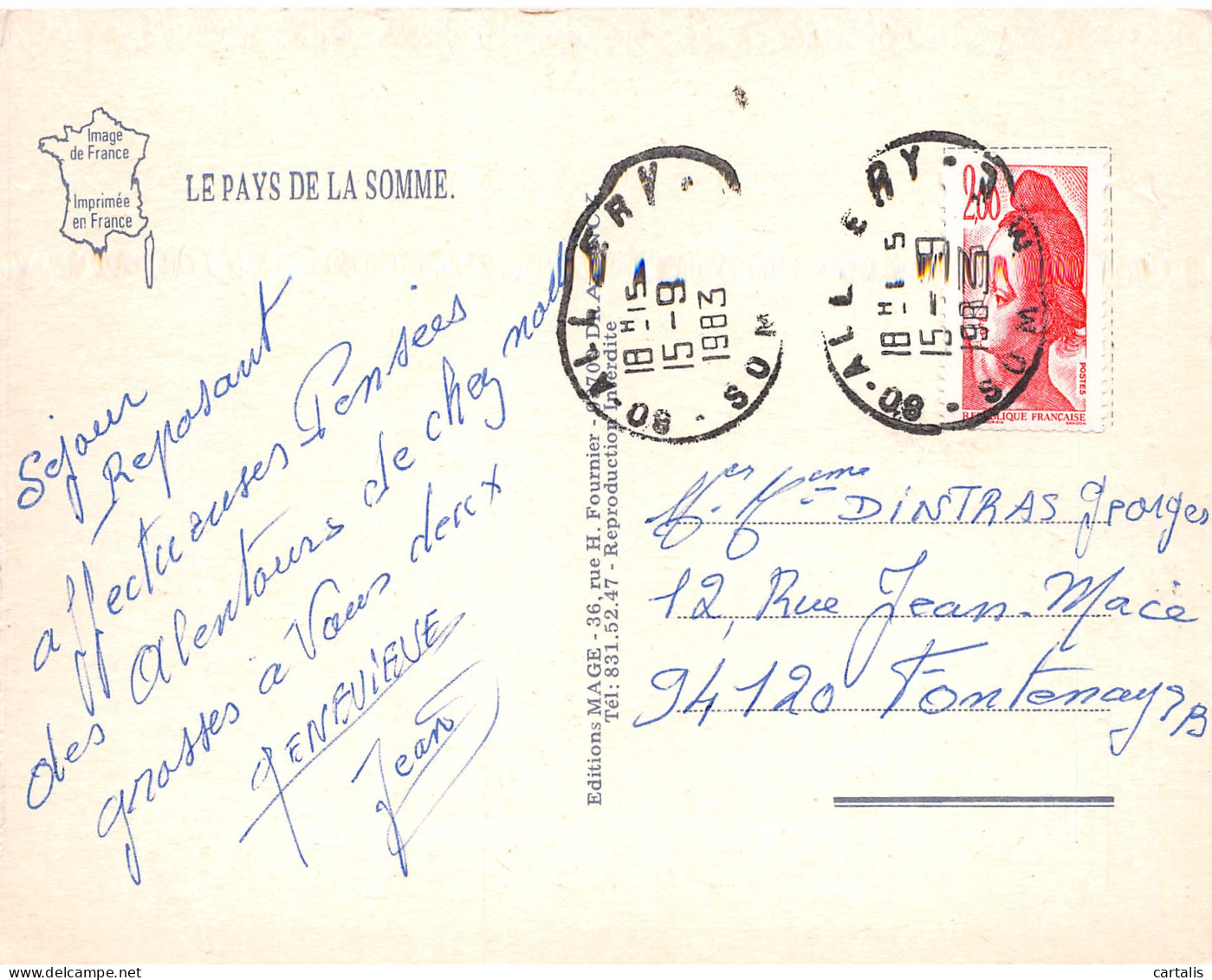 80-LA SOMME MULTI VUES-N°3829-B/0109 - Other & Unclassified