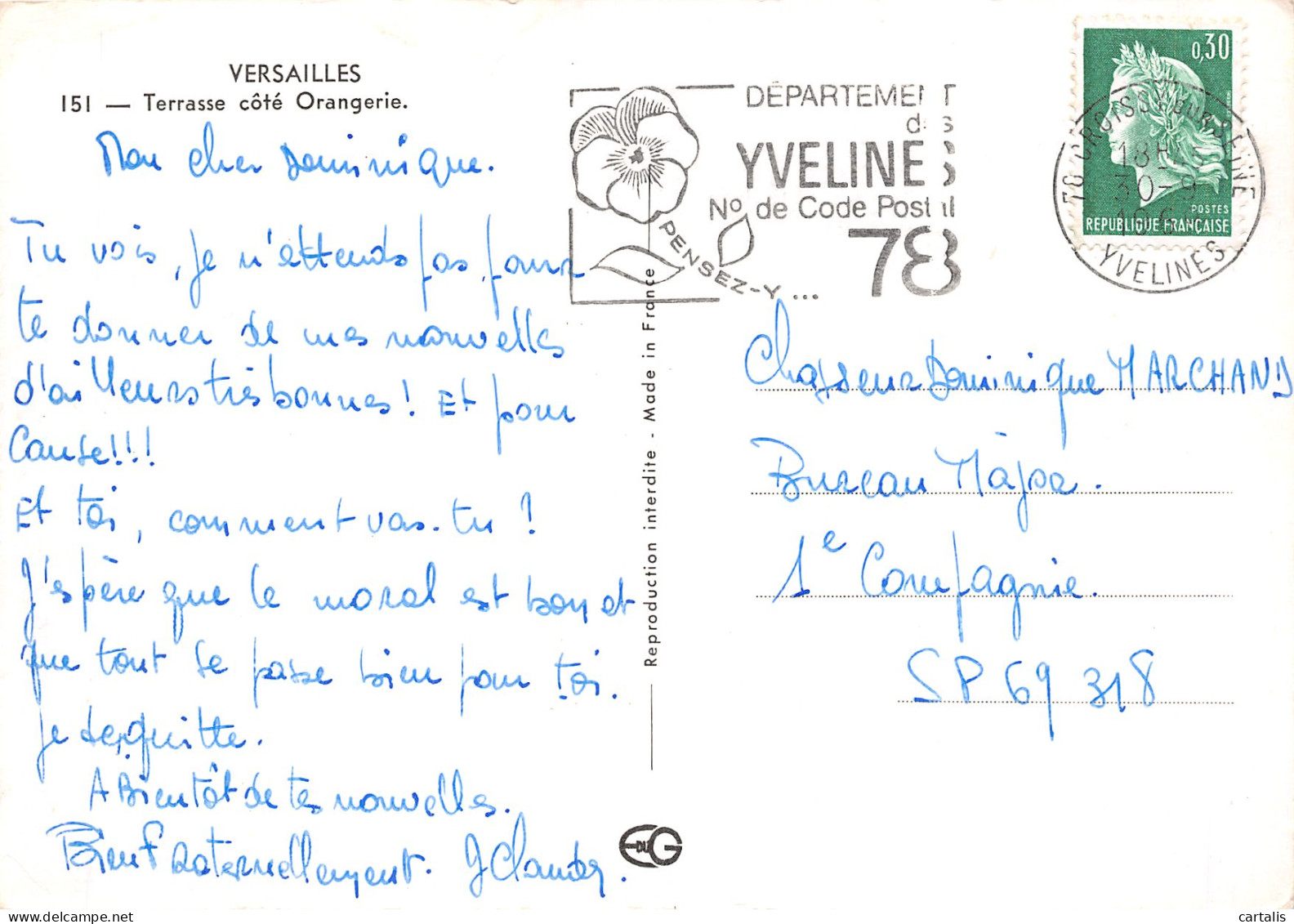 78-VERSAILLES-N°3830-A/0283 - Versailles