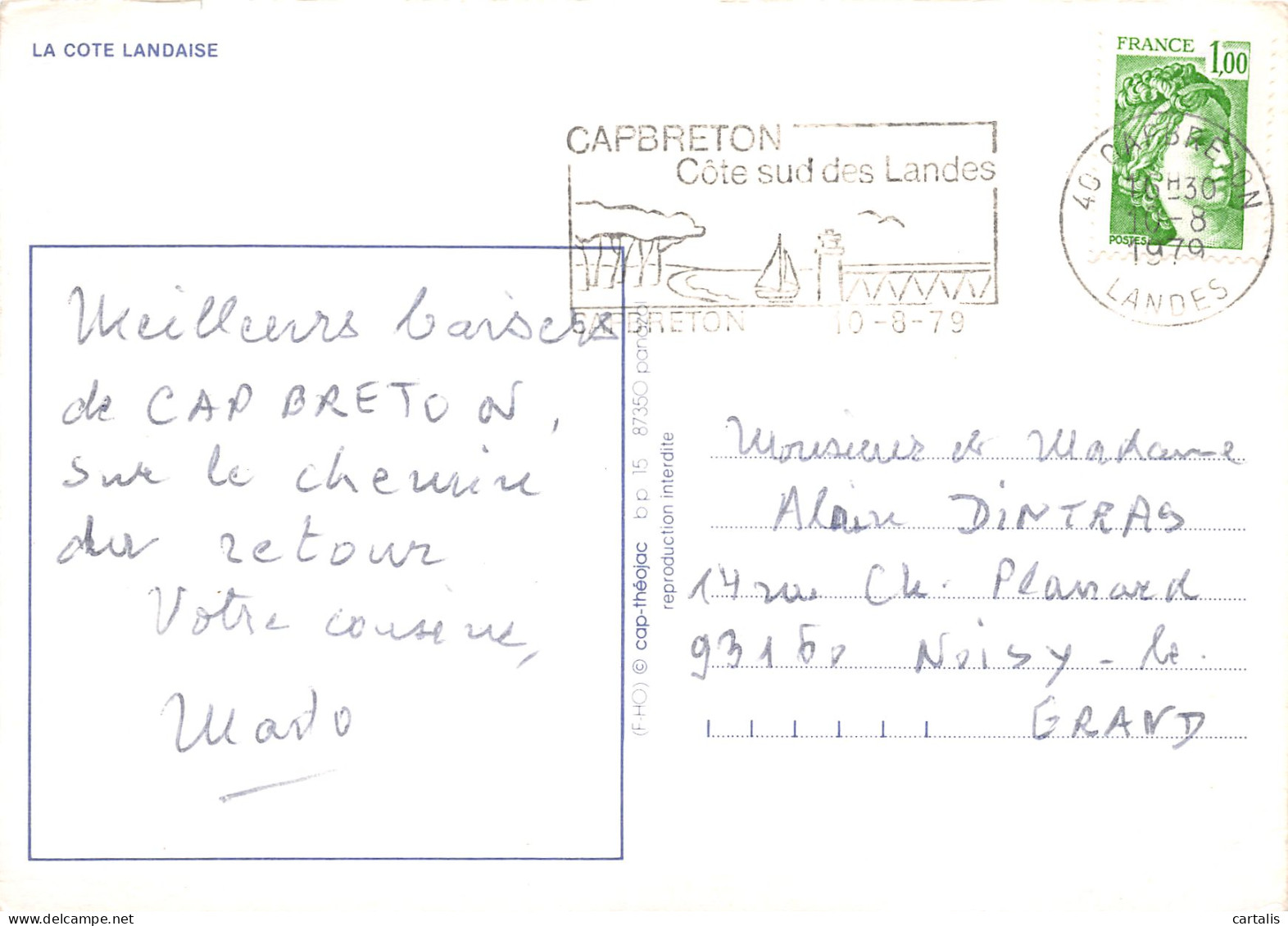 40-LA COTE LANDAISE-N°3830-A/0019 - Other & Unclassified