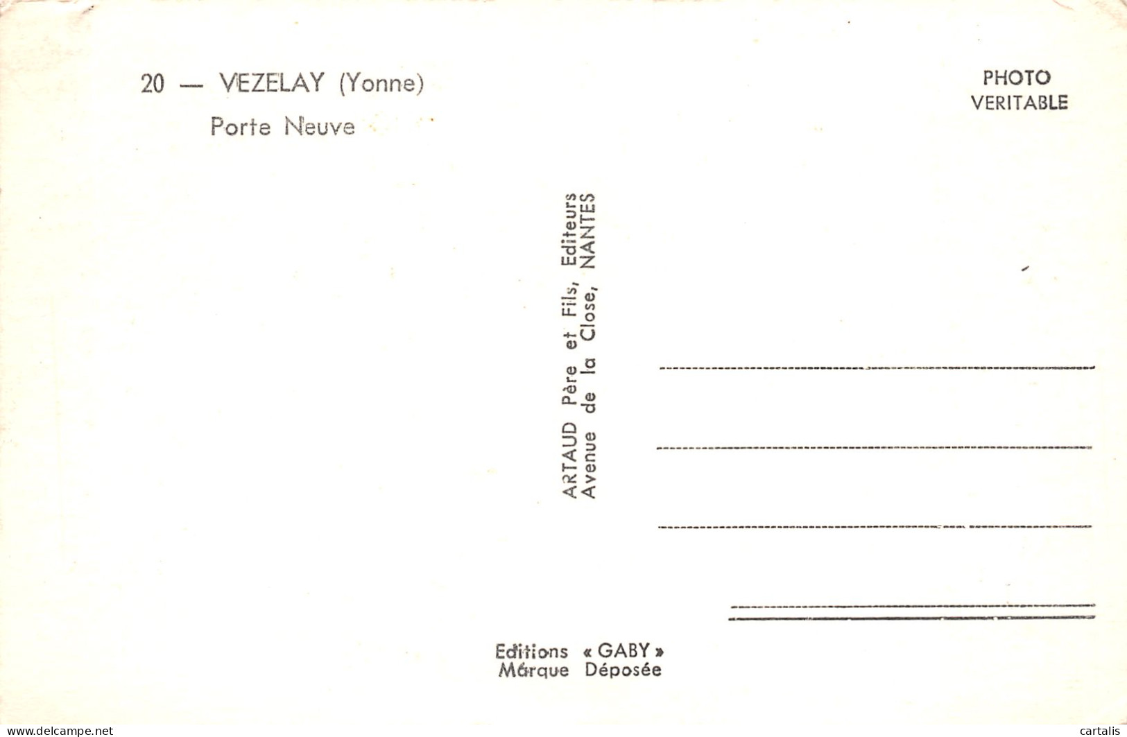 89-VEZELAY-N°3829-E/0261 - Vezelay