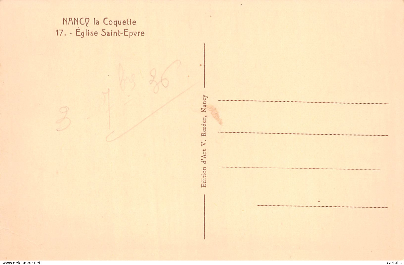 54-NANCY-N°3829-E/0115 - Nancy