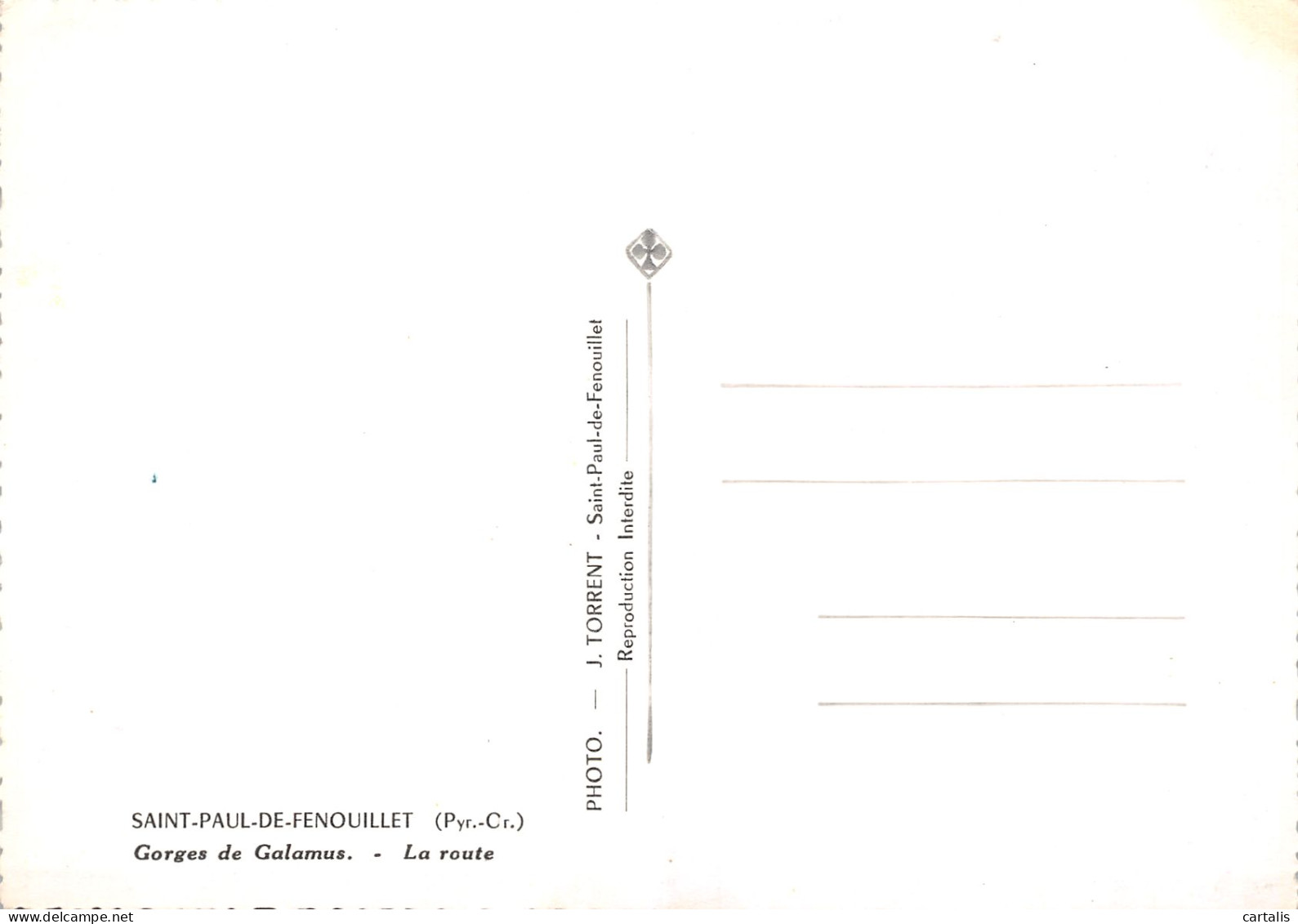 66-SAINT PAUL DE FENOUILLET-N°3829-D/0395 - Autres & Non Classés